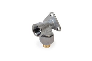 Raccordo Idraulico A Gomito 90° - 1/2 Pollice, Ottone, Con Piastra Di Base, 2 Pezzi - Foto 13