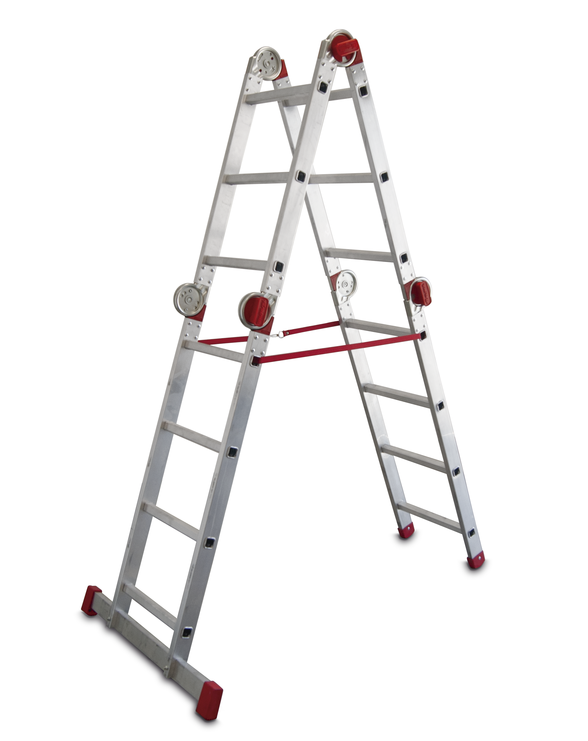 Escalera multiposición faraone 14 peldaños m altura máxima