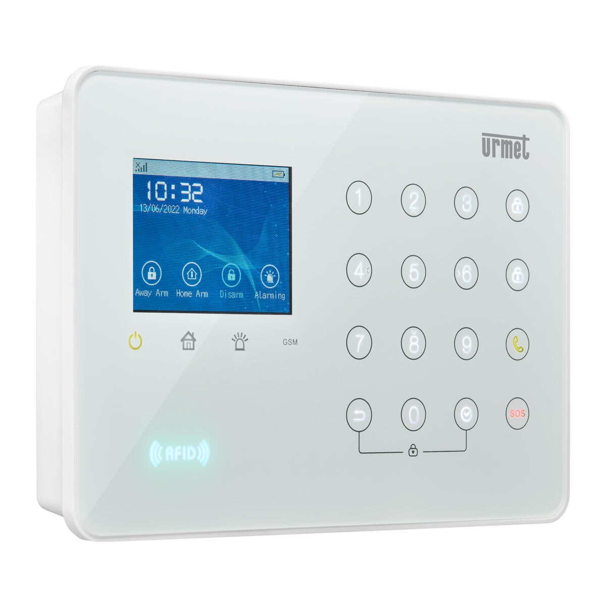 Kit sistema di allarme per casa senza fili Smart  URMET  1053/901 con sensore di movimento, bianco - 4