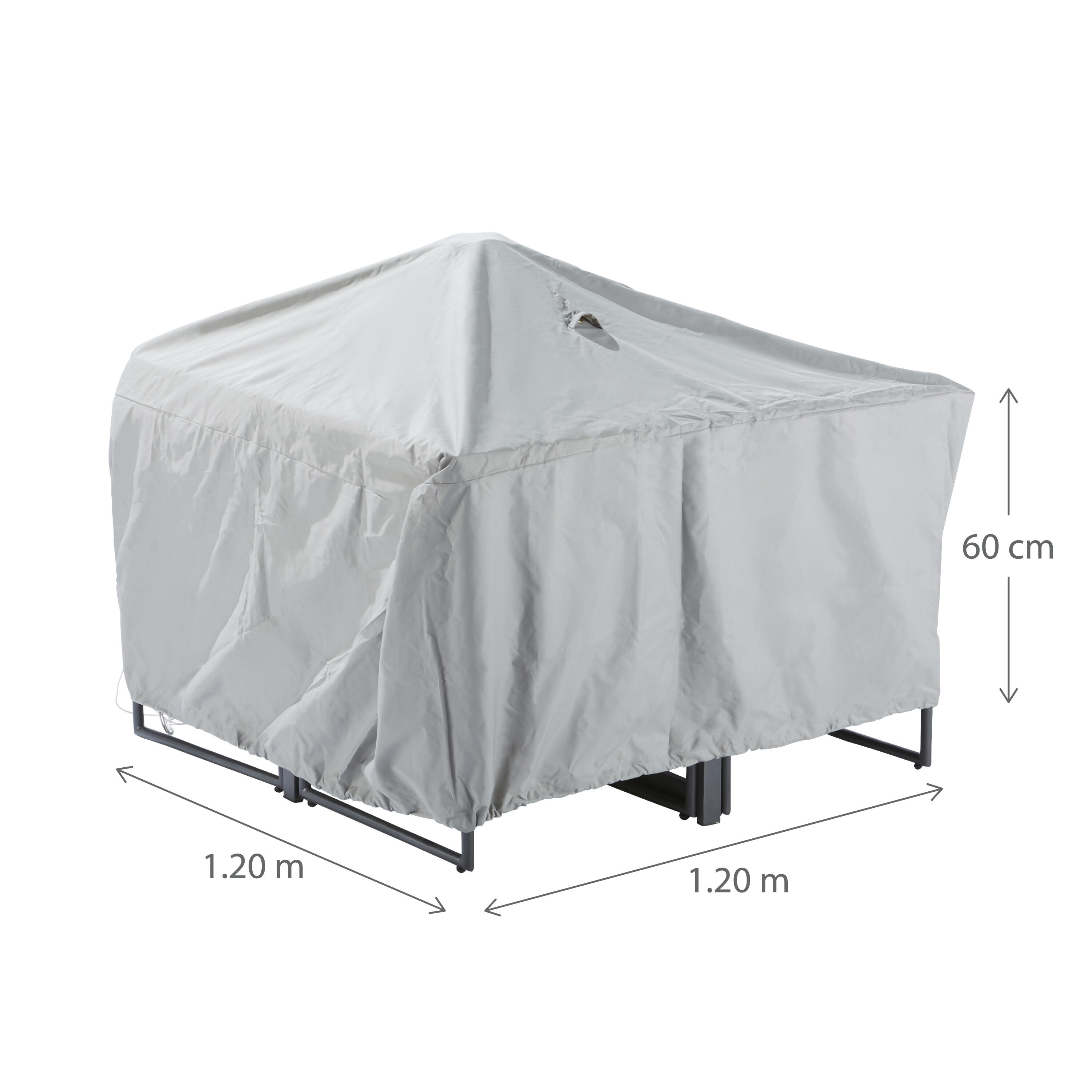 Cobertura para conjunto refeição 120x120x60 cm Naterial - 3