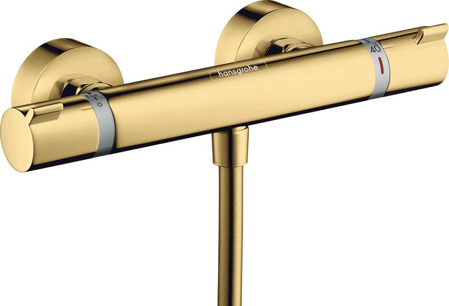 Robinet de douche pvd HANSGROHE Ecostat or