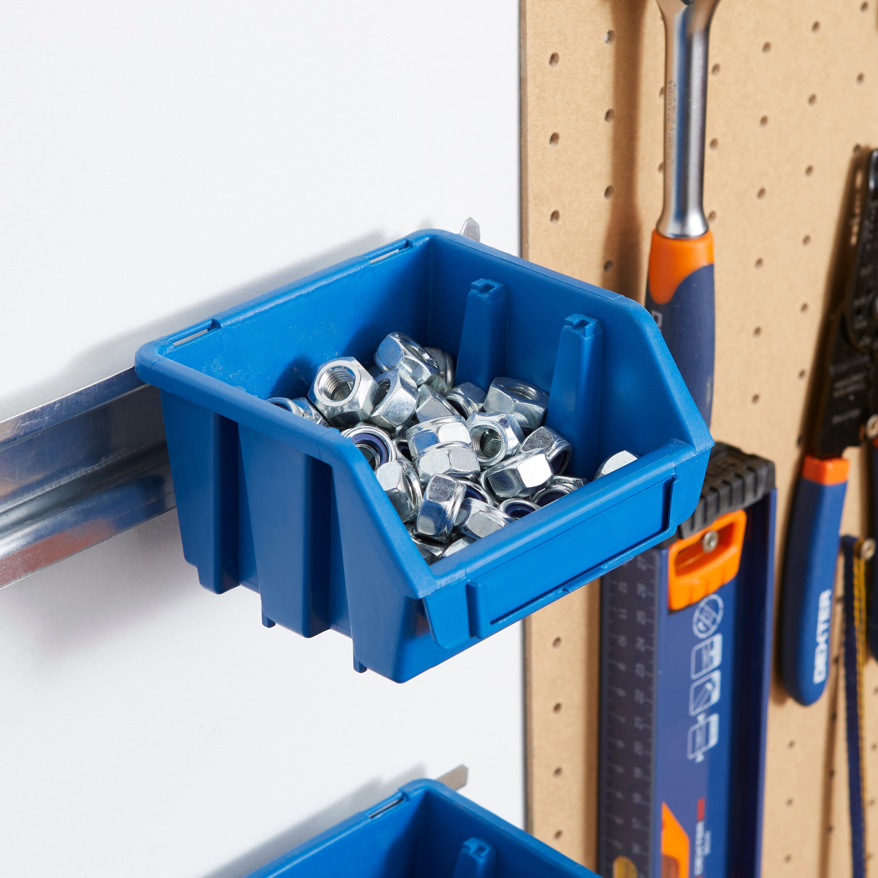 Gaveta de plástico DEXTER AZUL XS 116X112X75MM - 3