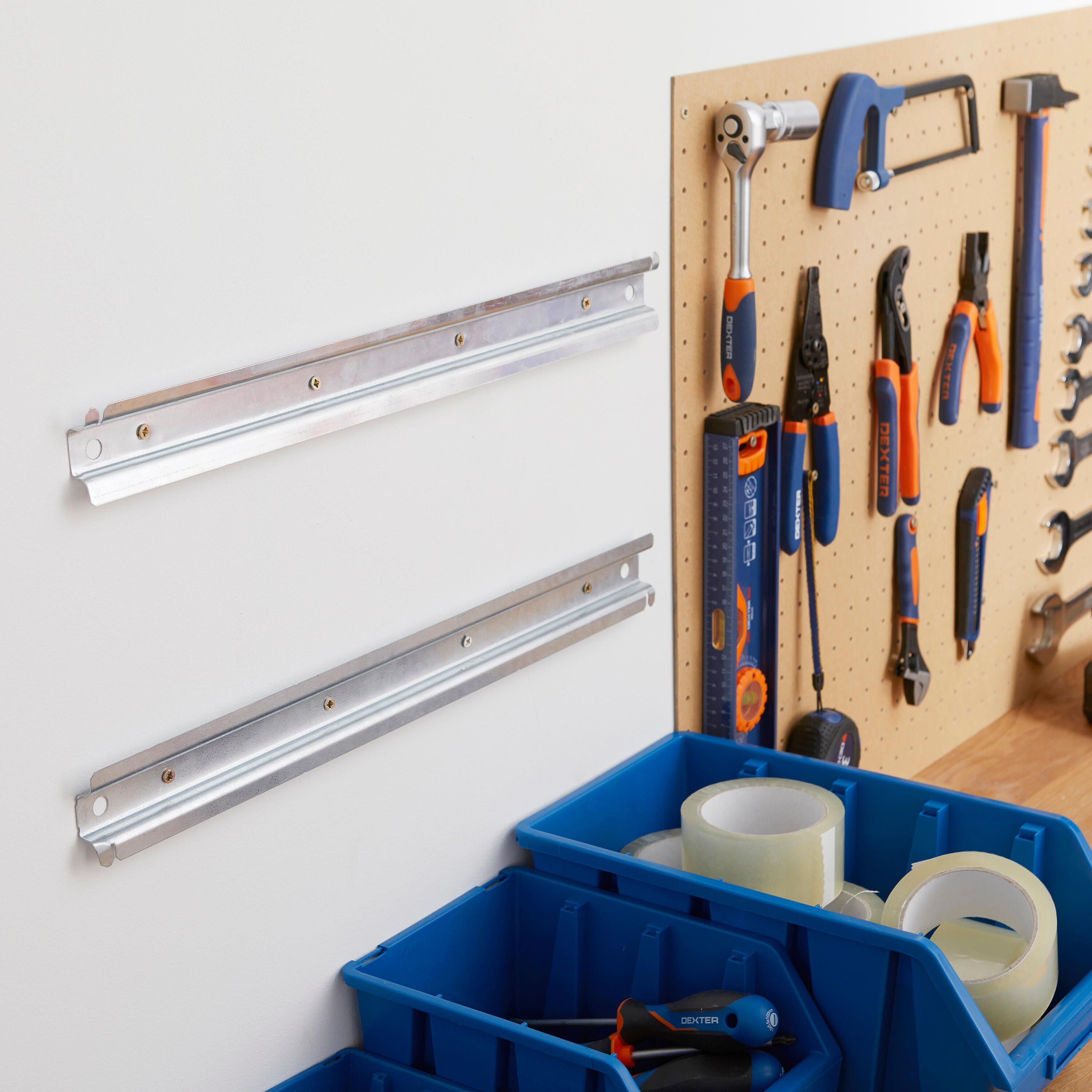 Guía de fijación para gavetas Dexter de 48.5x5x2cm - 3