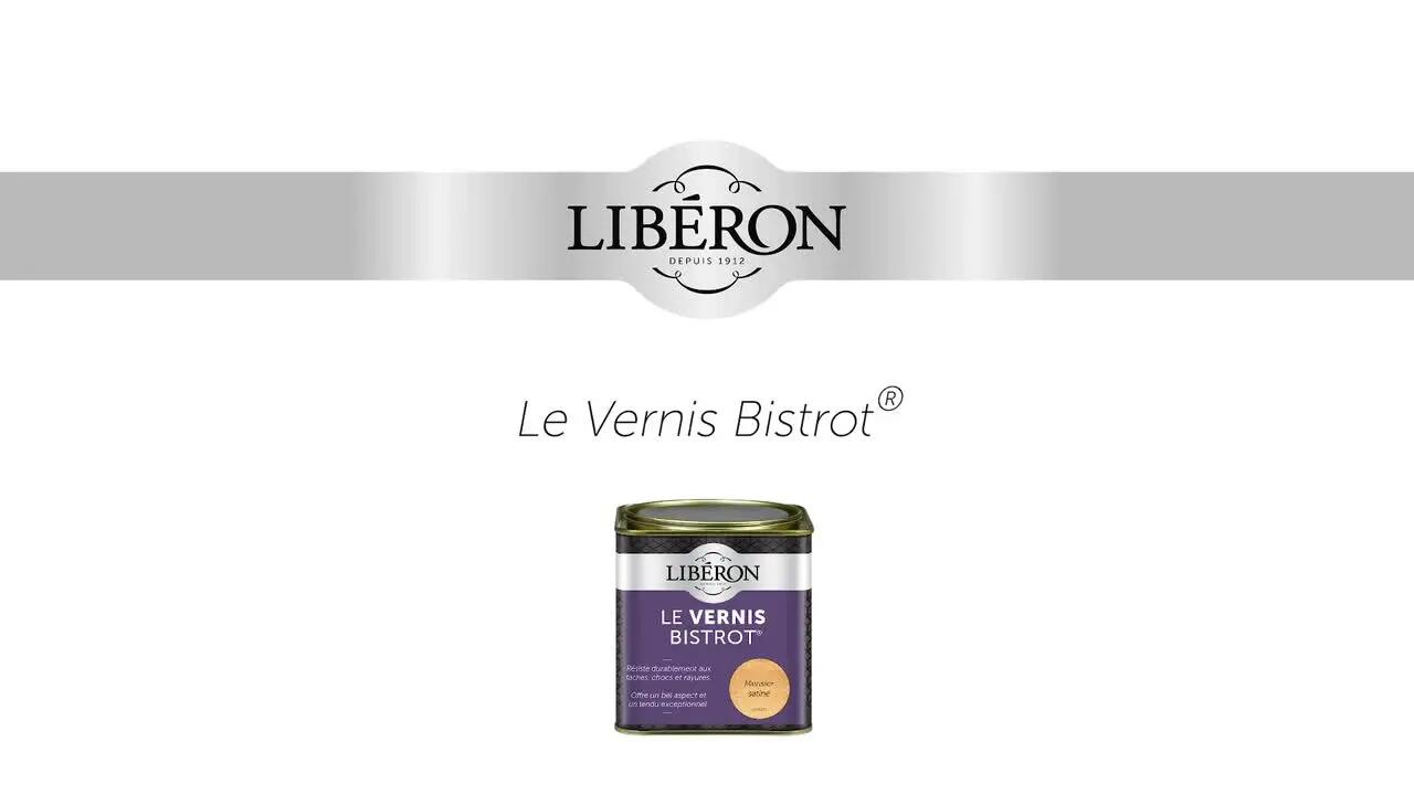 Vernis toutes pièces sèches LIBÉRON, incolore Bistrot® Brillant 1L - 6
