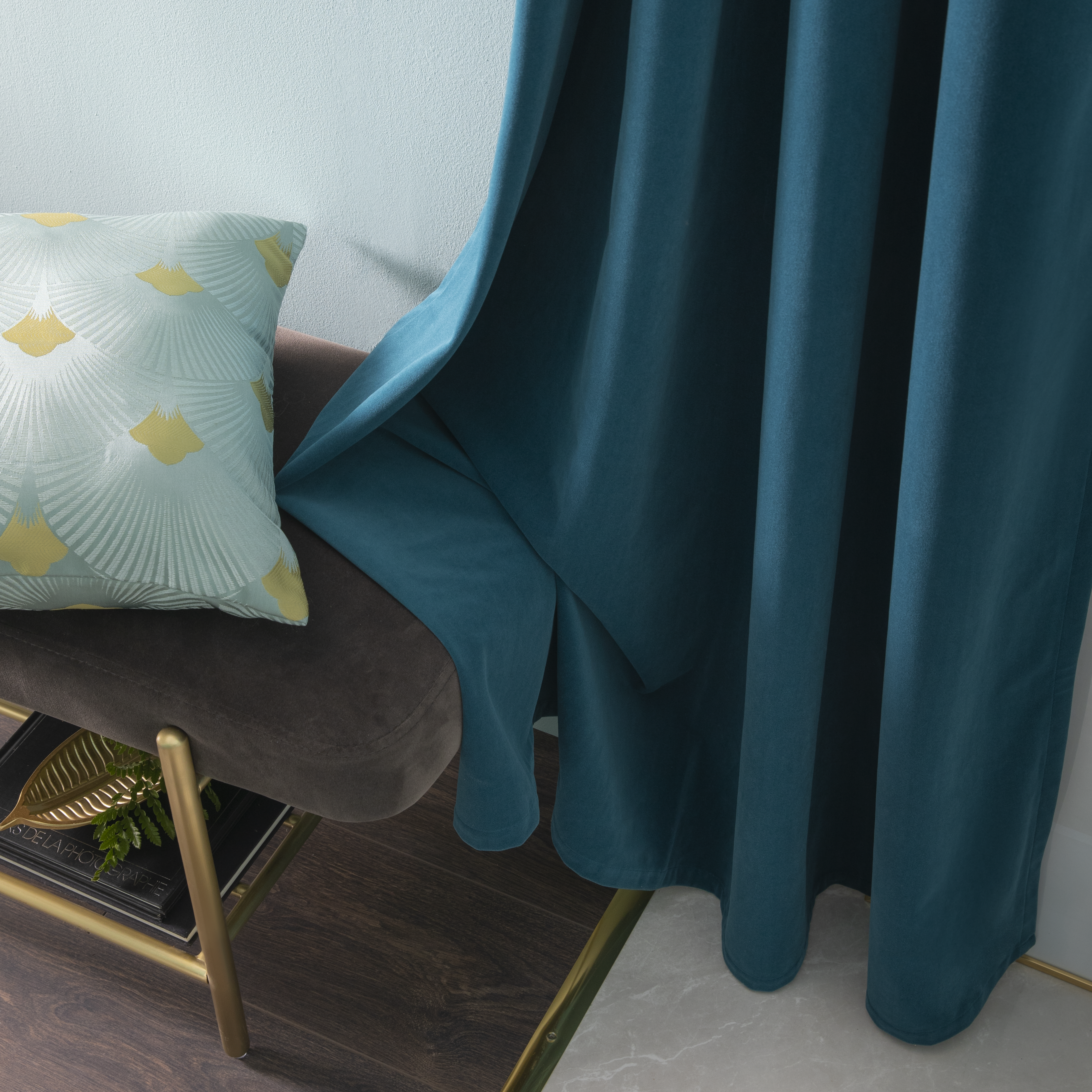 Almofada decorativa INSPIRE IRRINA 45X45CM VERDE ÁGUA - 2