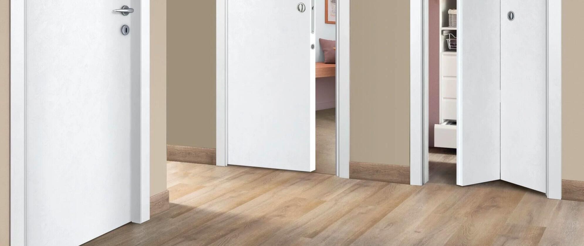 Come scegliere le porte interne in base al pavimento?
