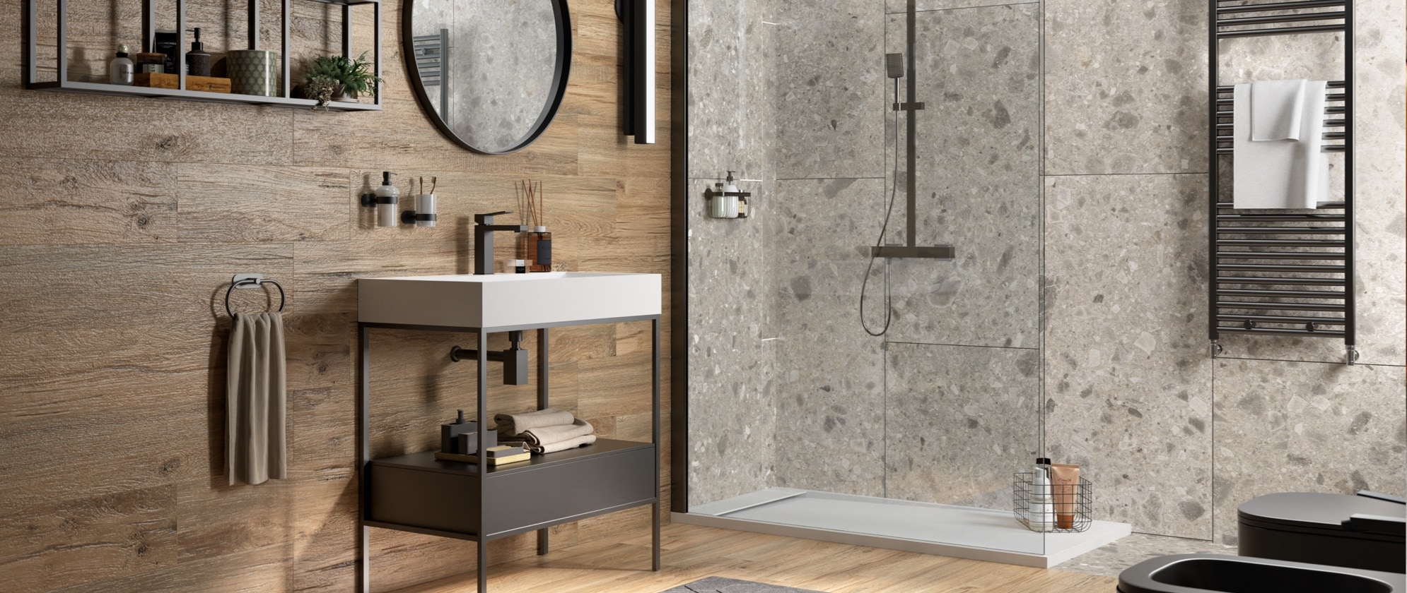 100 Bagni moderni con doccia – Foto, idee e ispirazioni, Design at Home