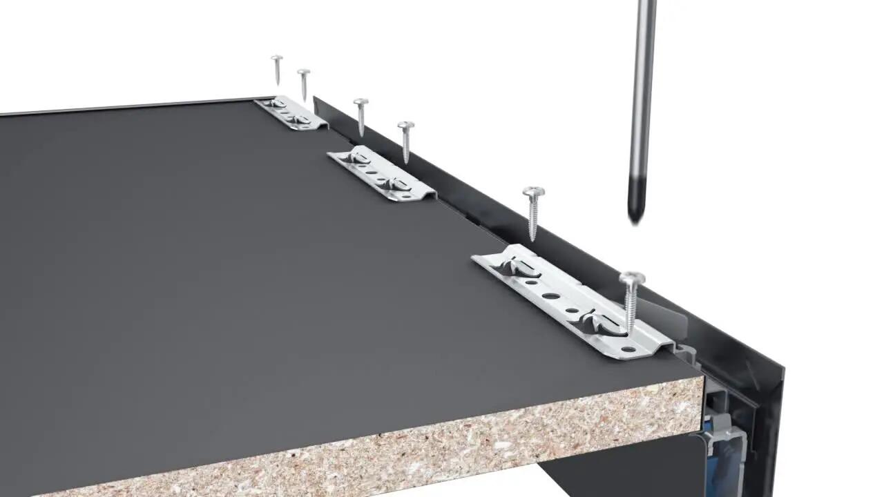 Tiroir pour caisson DELINIA ID gris anthracite H.9.9 x l.116.8 x P48 cm - 9