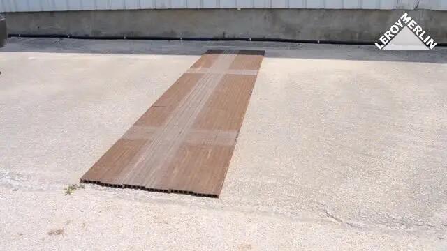 Lame de terrasse bois Cumaru, L.275 x l.14.5 cm x Ep.21 mm - 11
