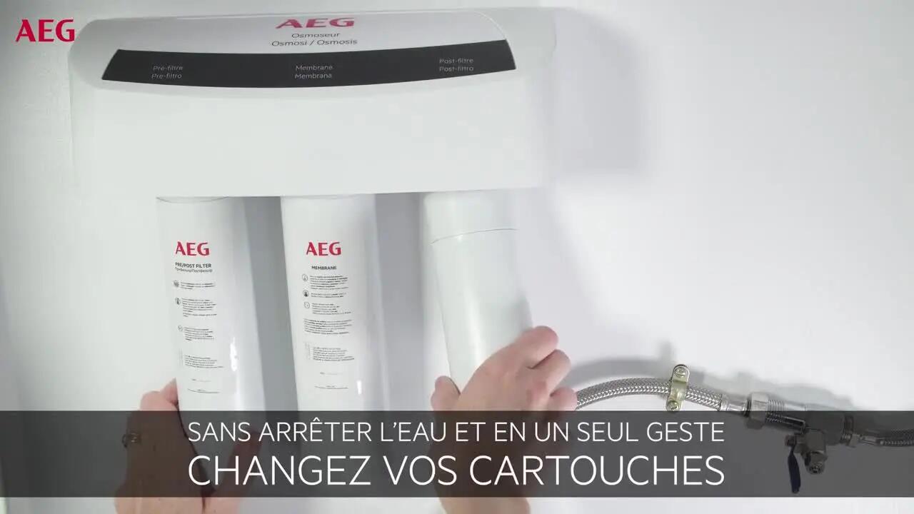 Osmoseur anti-impuretés / antitartre AEG - 8