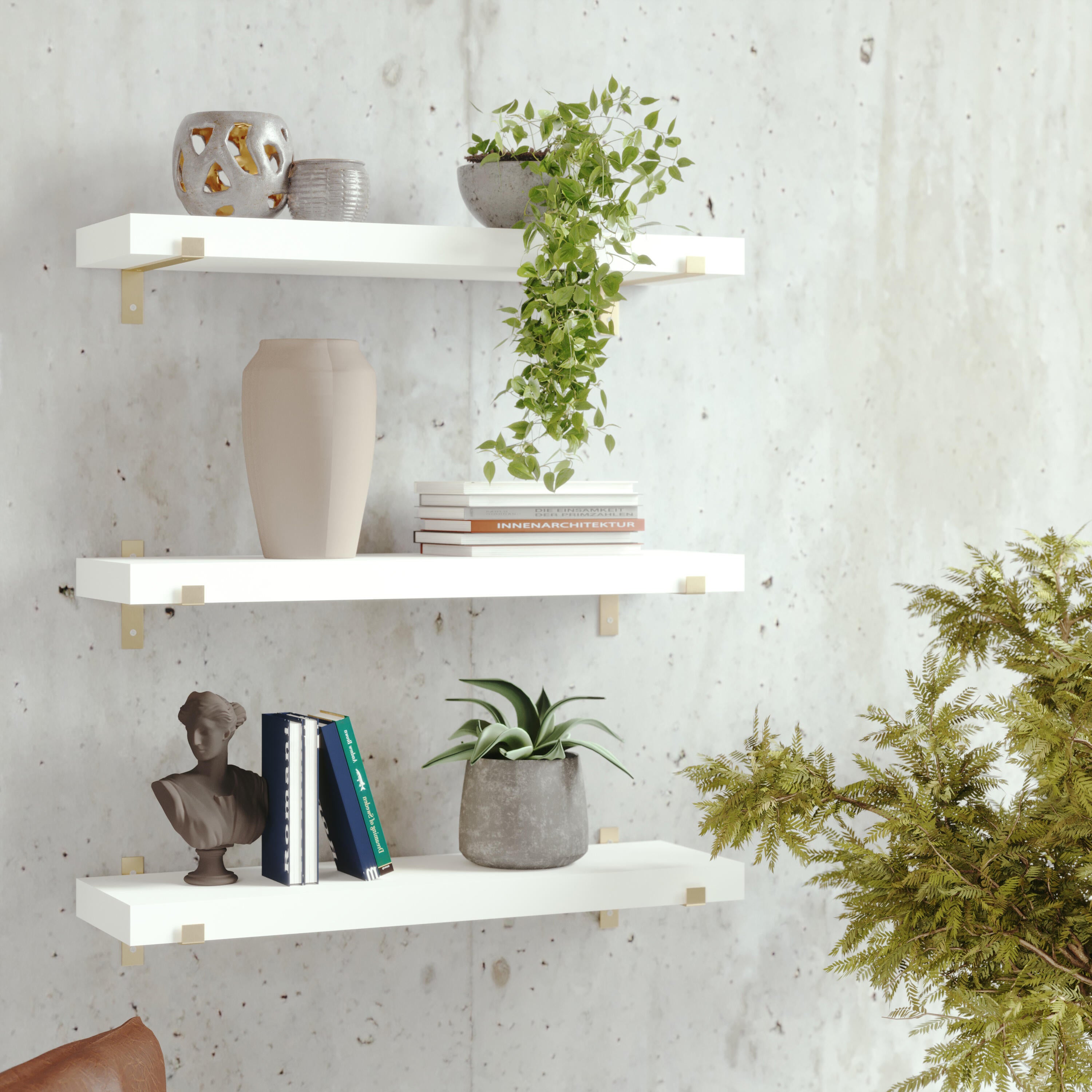 Steelnovo | Dante, Mensola Da Parete In Metallo Verniciato - Foto 10