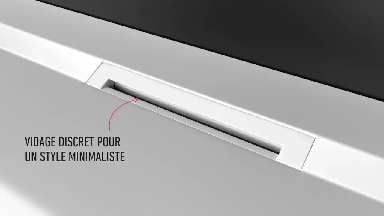 Receveur de douche, extraplat, résine 120 x 80 cm, Flight pure JACOB DELAFON - 8
