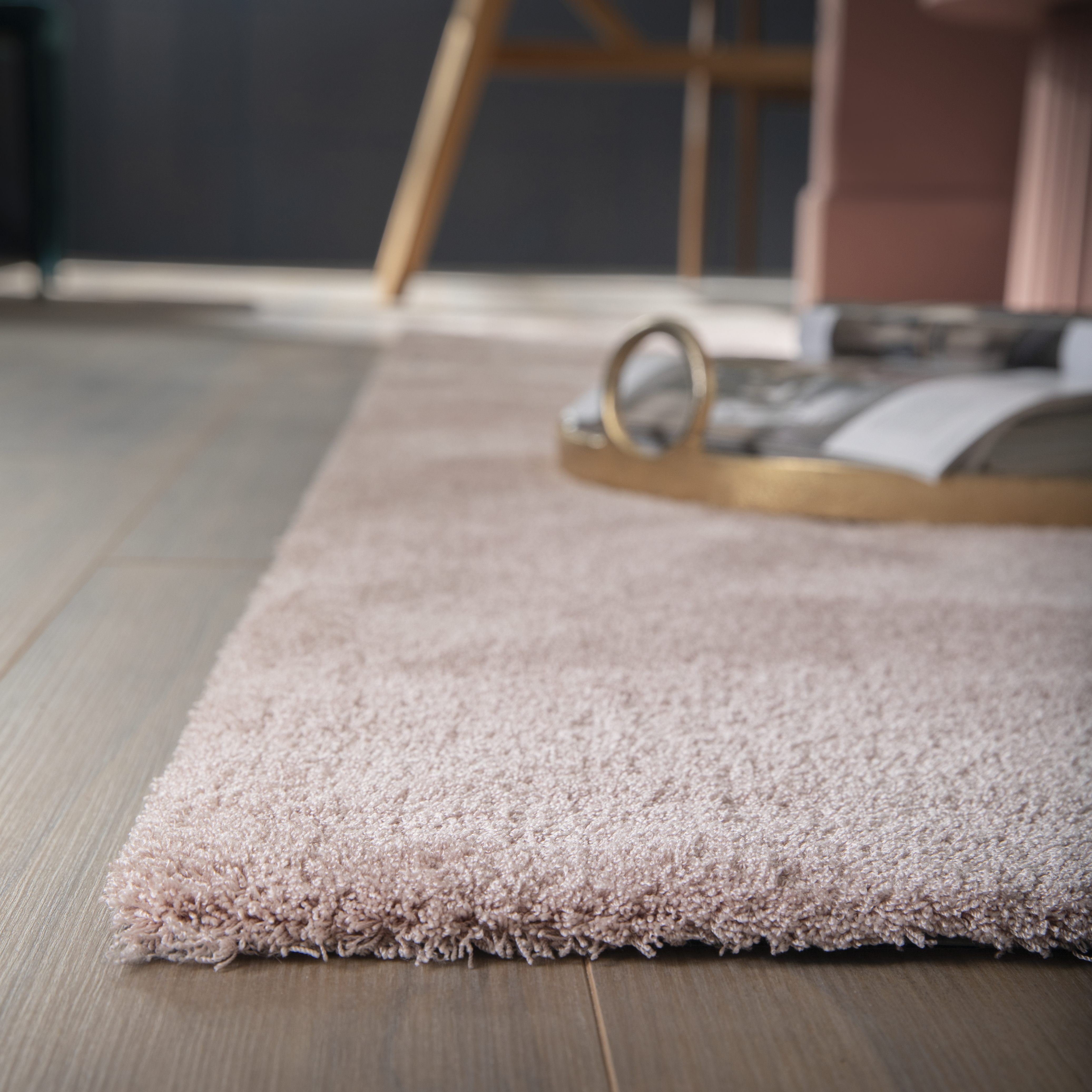 Dywan shaggy Tony Fossil różowy 160 x 230 cm Inspire - 4