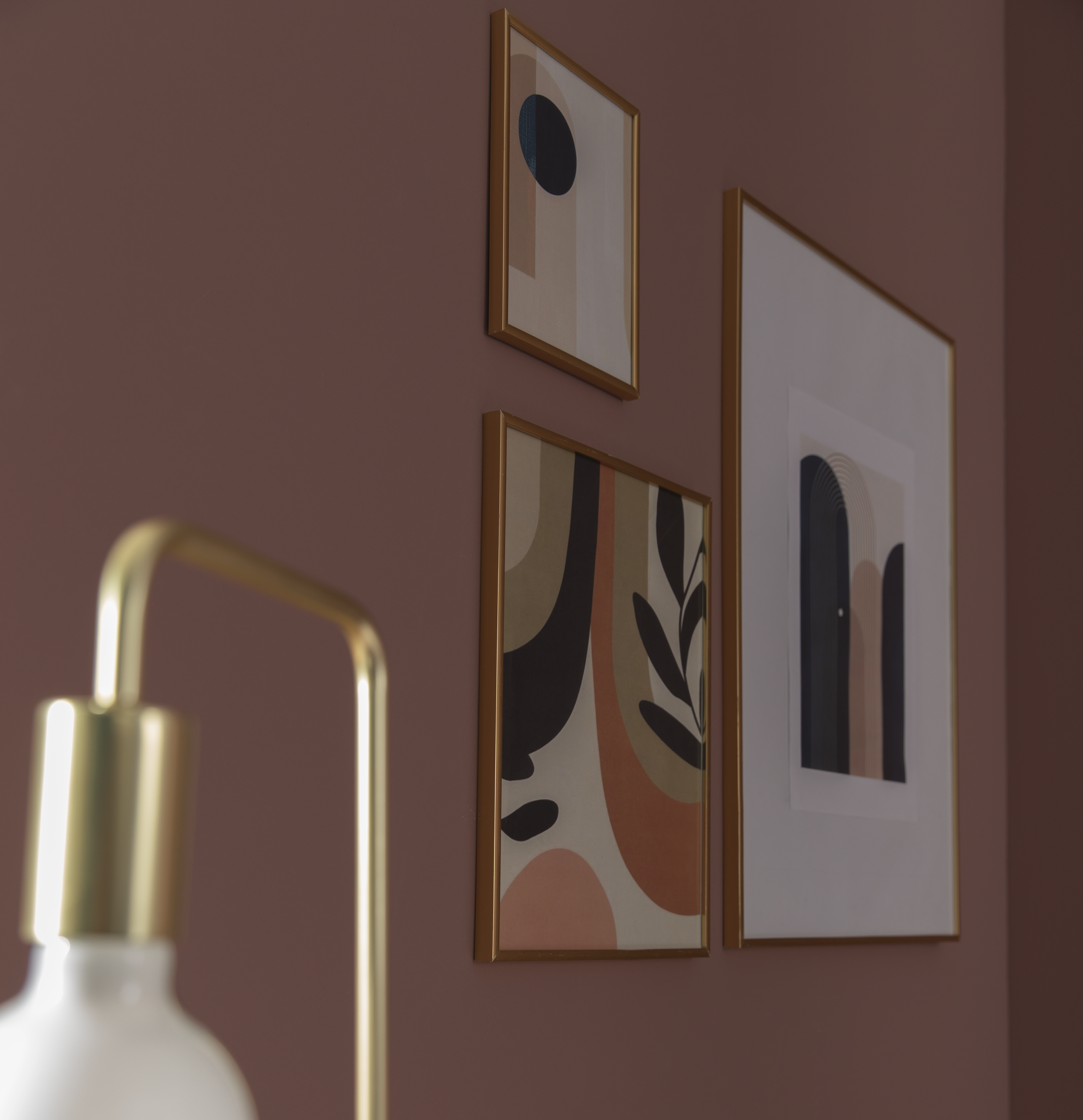 Cadre Lila, H.24 x l.18 cm doré, INSPIRE - 5