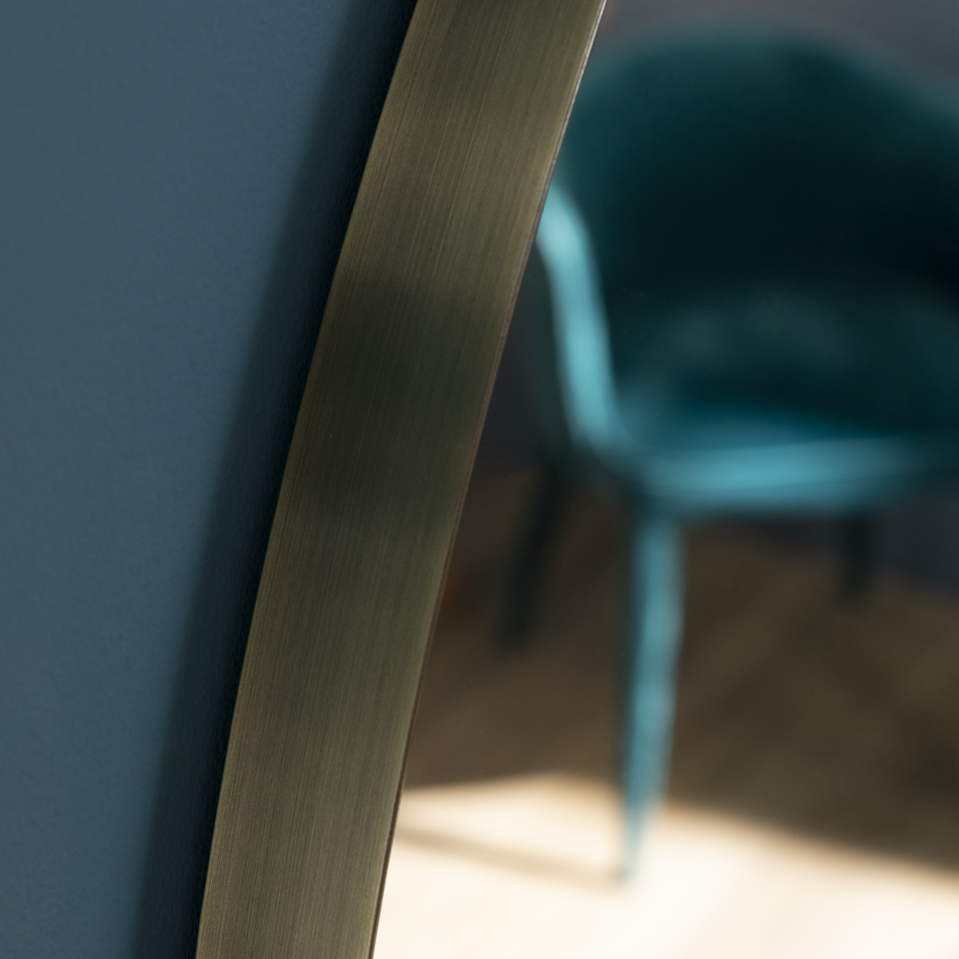 Lustro okrągłe Glam złote śr. 81 cm Inspire - 18