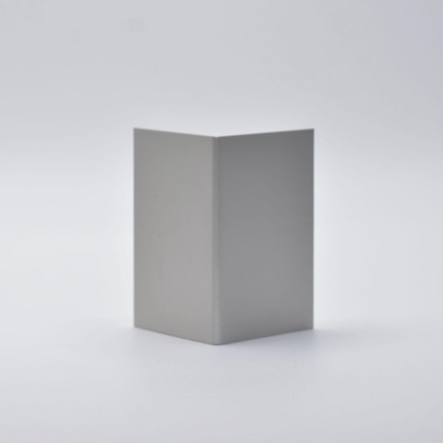 Ángulo externo del rodapié de aluminio plata 1.2mm de grosor