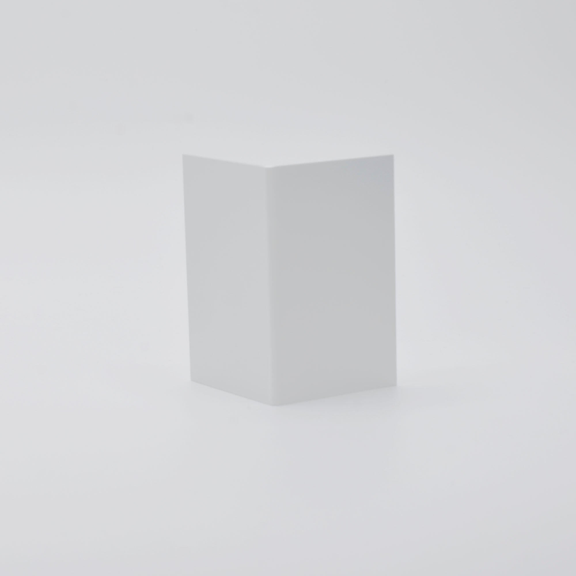 Ángulo externo del rodapié de aluminio blanco 1.2mm de grosor