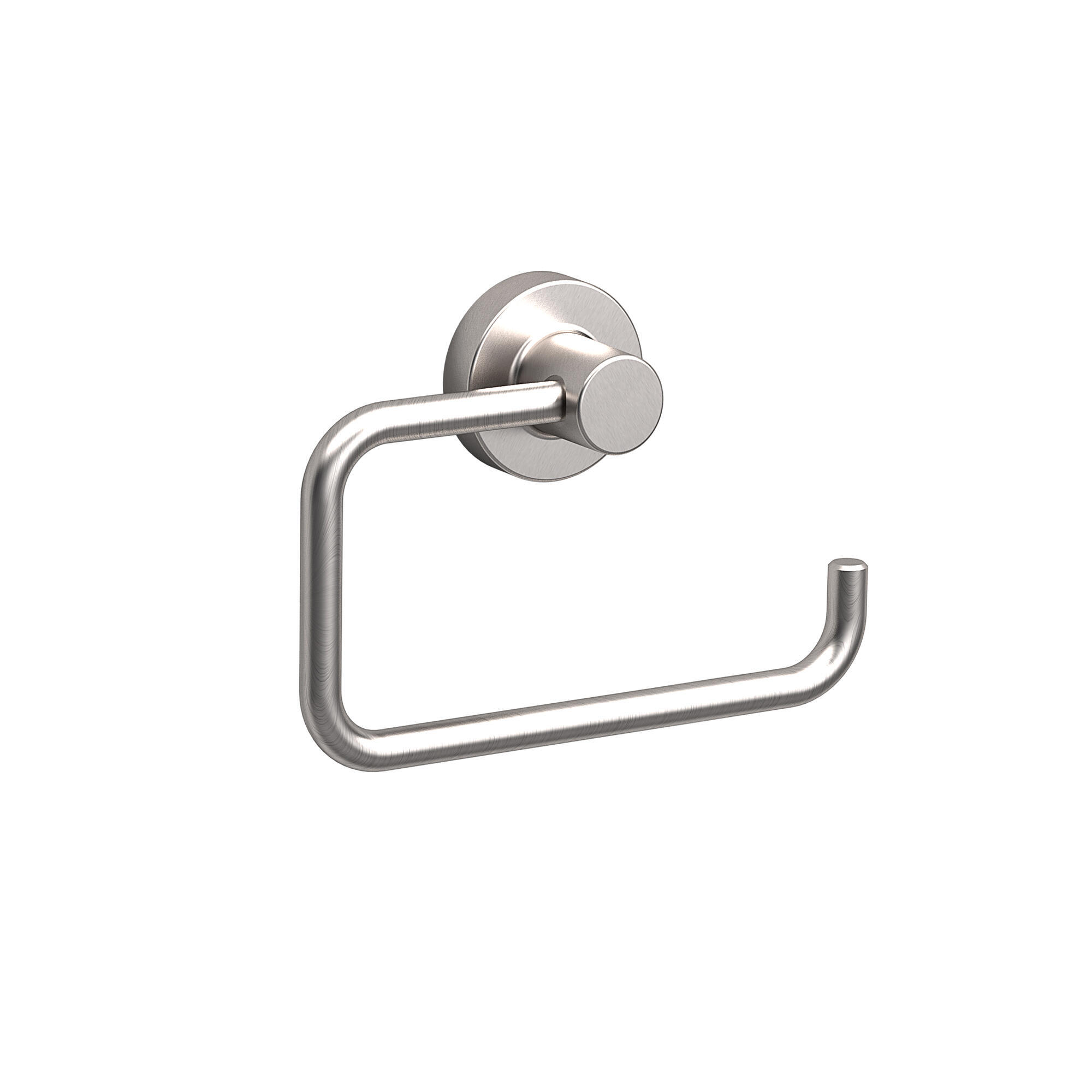 Toallero architecture cromado cepillado 16x11 cm