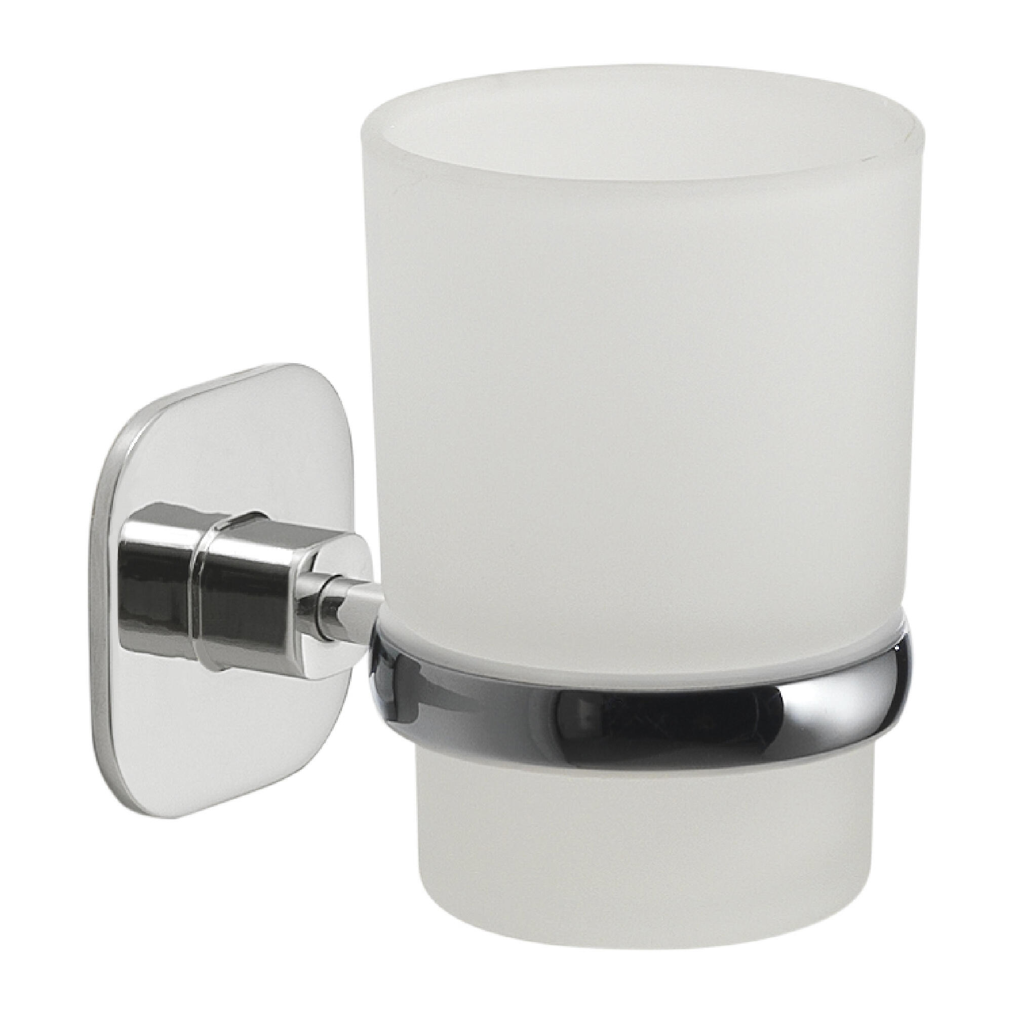 Vaso de baño teide cromo brillante