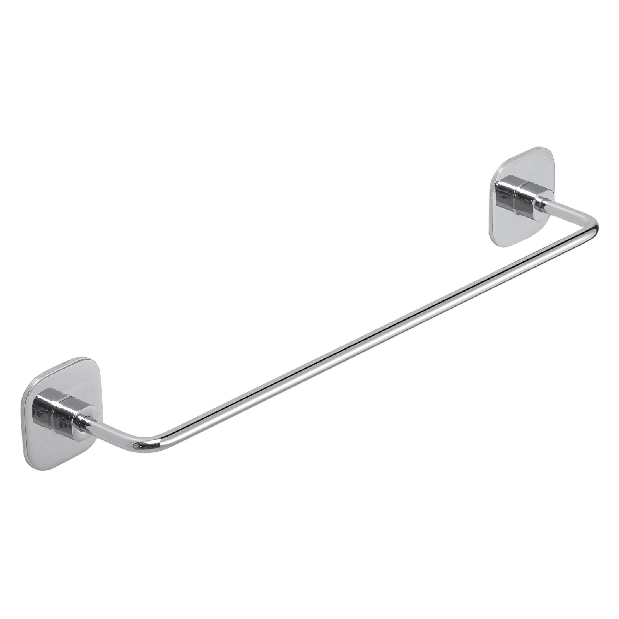 Toallero atornillar teide plata cromado 30x5.3 cm