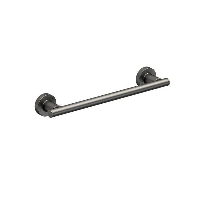 Toallero de barra negro mate para atornillar Architecture 33x5x6.3 cm