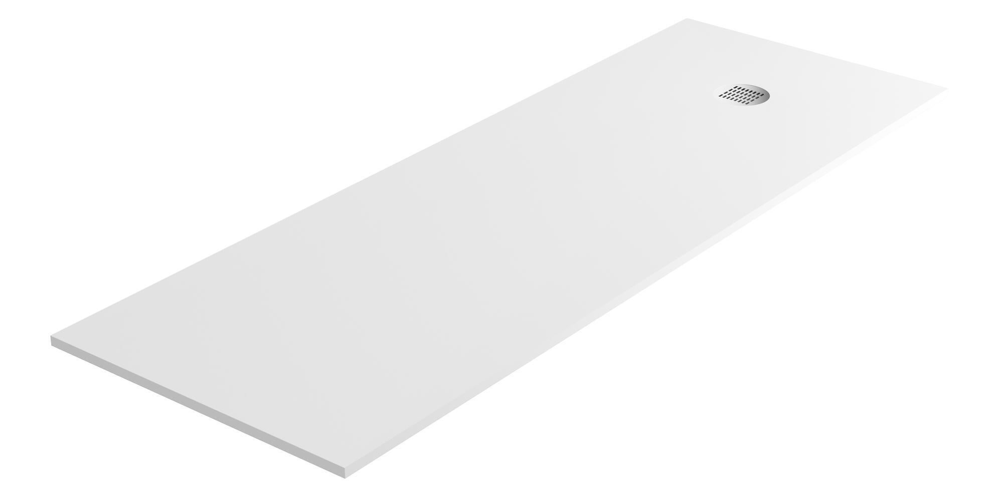 Plato de ducha ocean 200x80 cm blanco