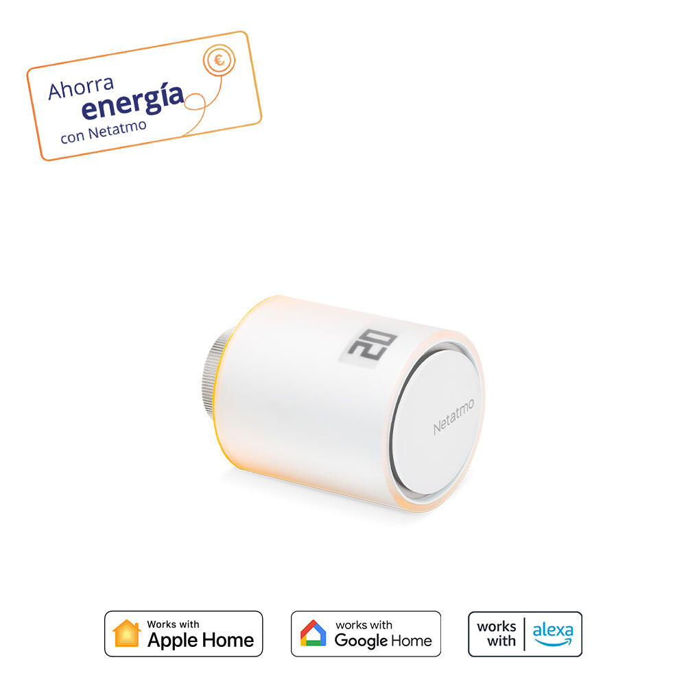 Válvula termostática inteligente Netatmo Leroy Merlin