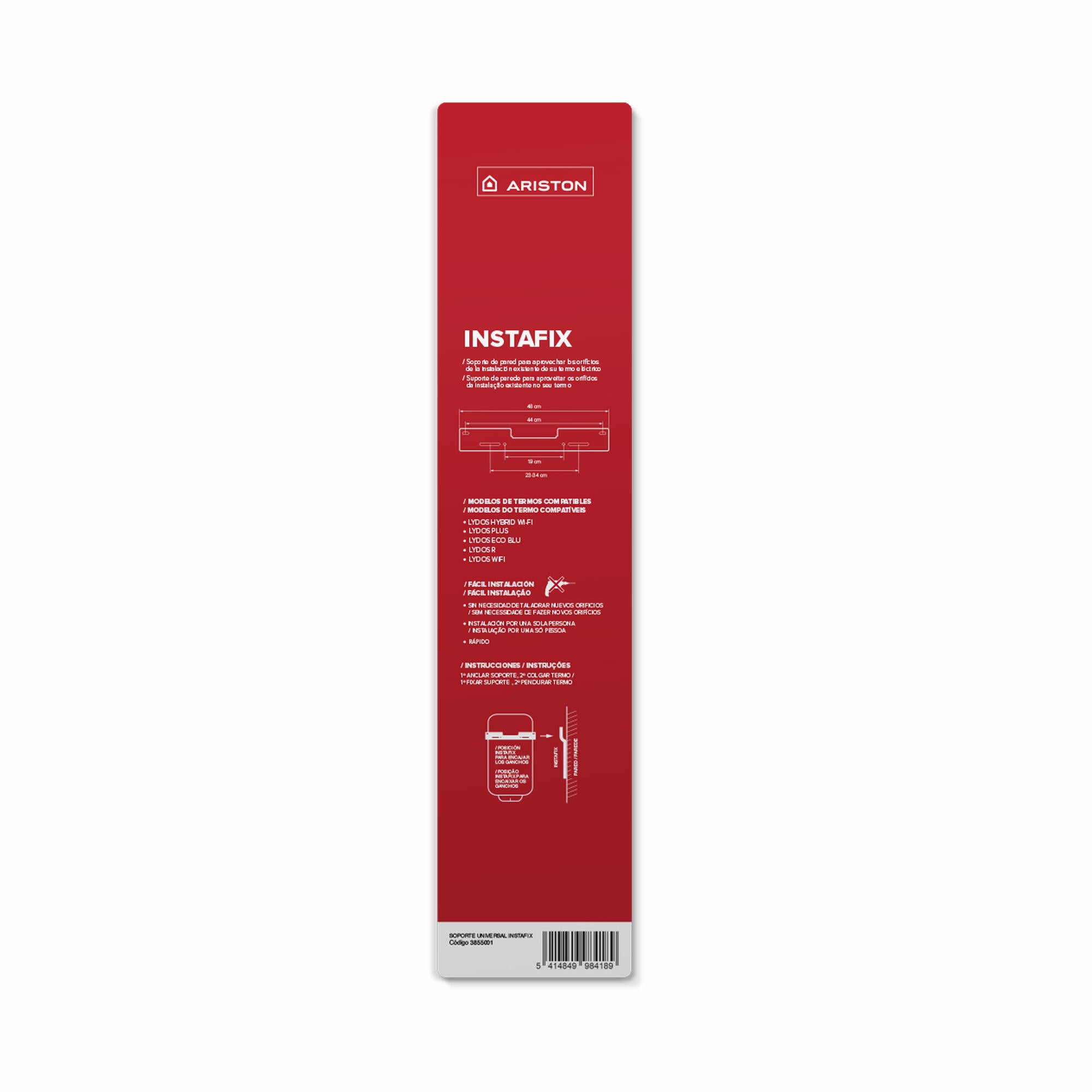 Kit com 1 suporte universal INSTAFIX - 9