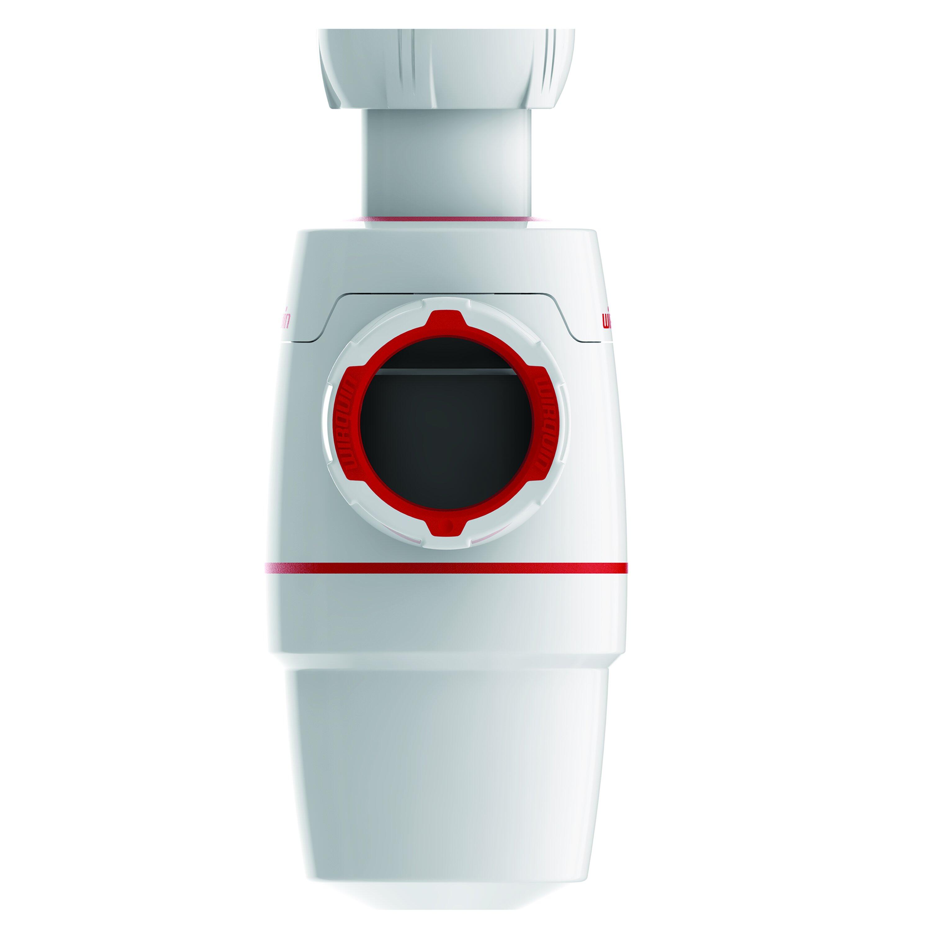 Sifón botella para lavabo wirquin blanco de ø40mm