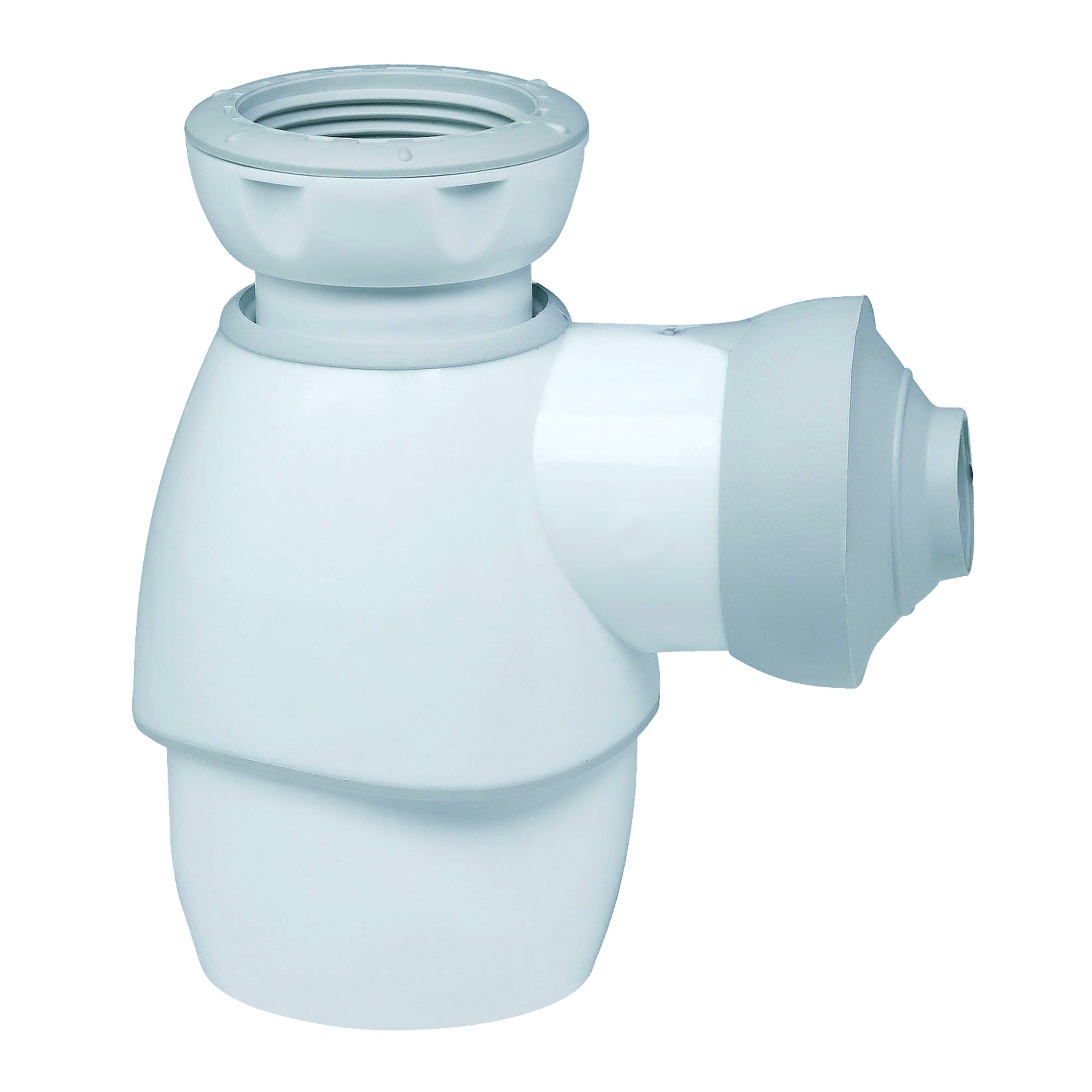 Sifón universal abierto fregadero 1 seno 40 mm de ø