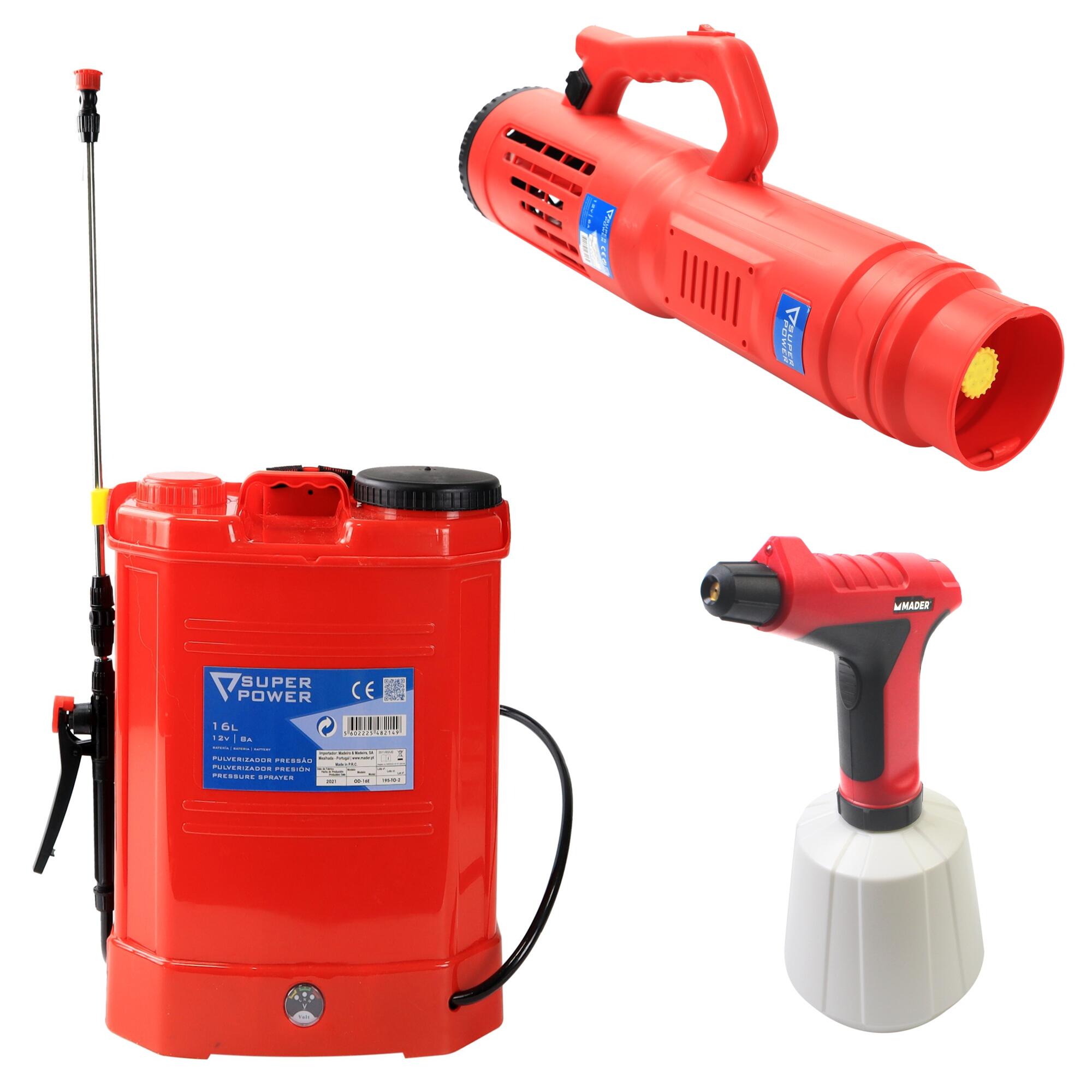 Kit de herramientas de pulverizador + nebulizador