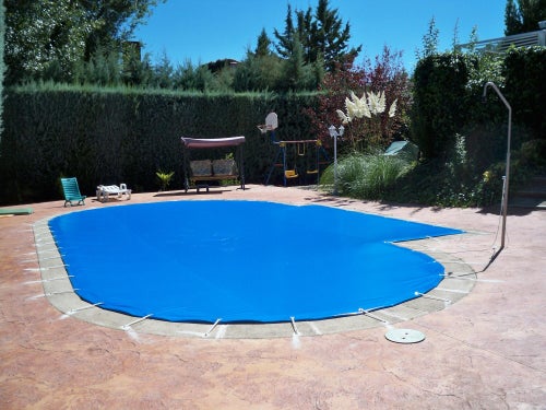 Cobertor piscina  Lonas para piscina, Cobertores de piscinas, Piscina  cubierta