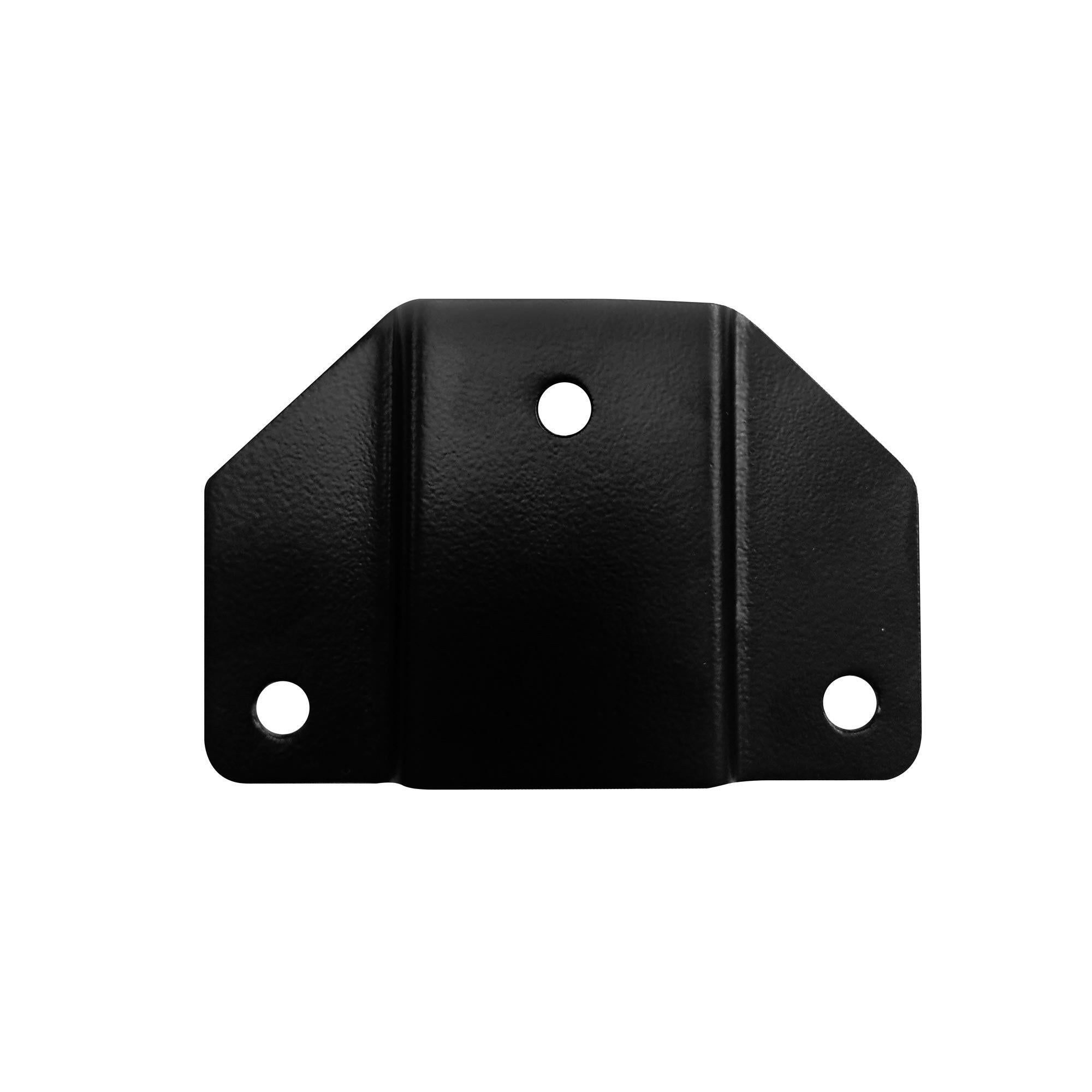 Refuerzo acero pata pletina 97x64 negro - 3