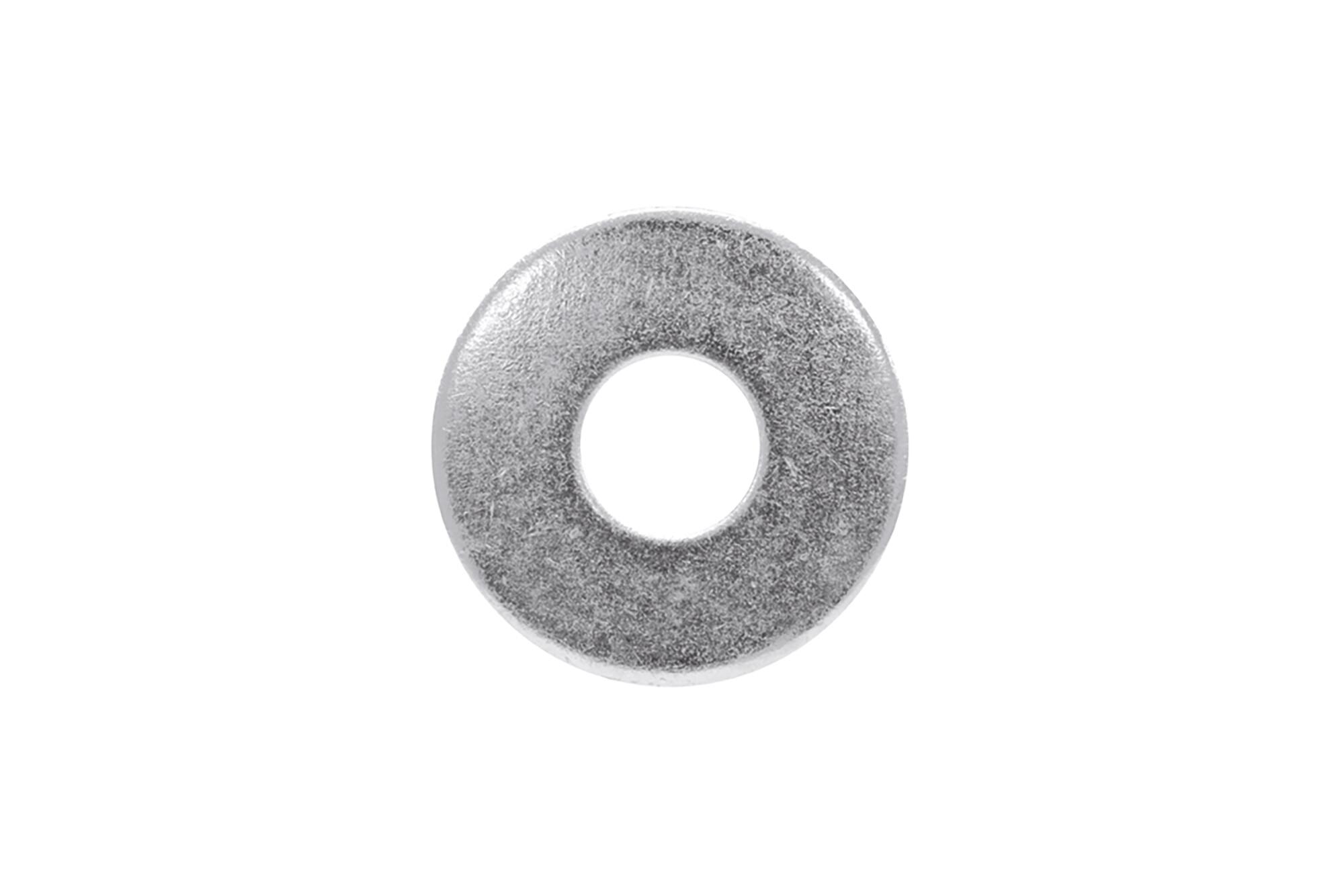 100 arandela plana ancha en acero de 10.5 mm de ø interior