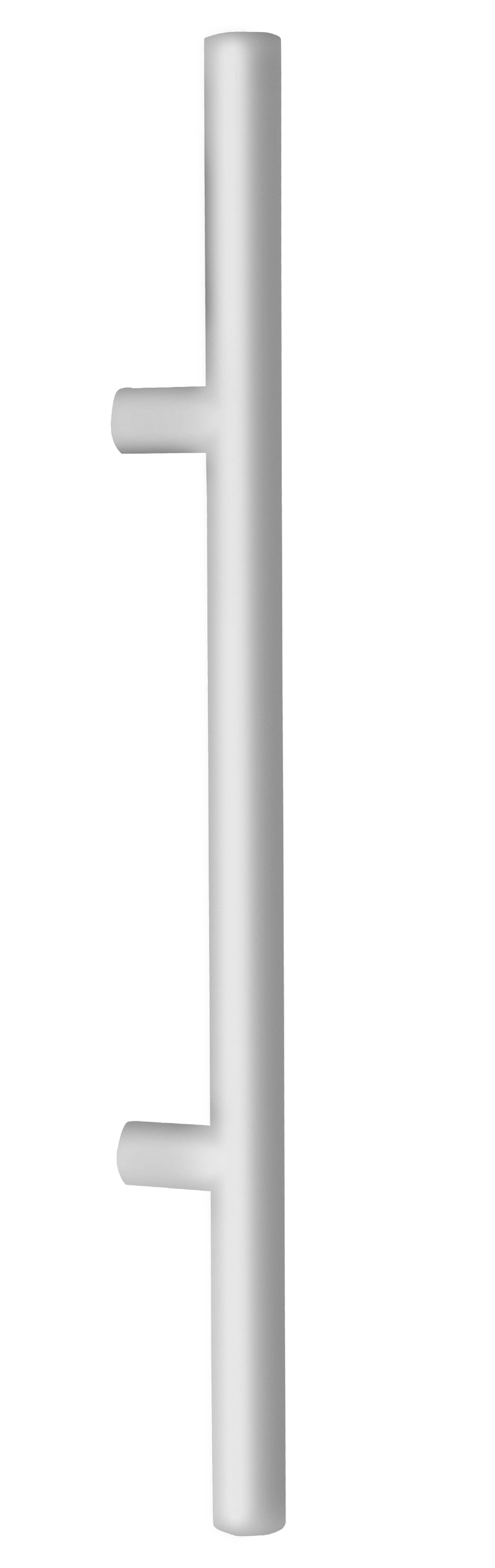 Manillón redondo inox 1000mm diametro 32 epoxi blanco