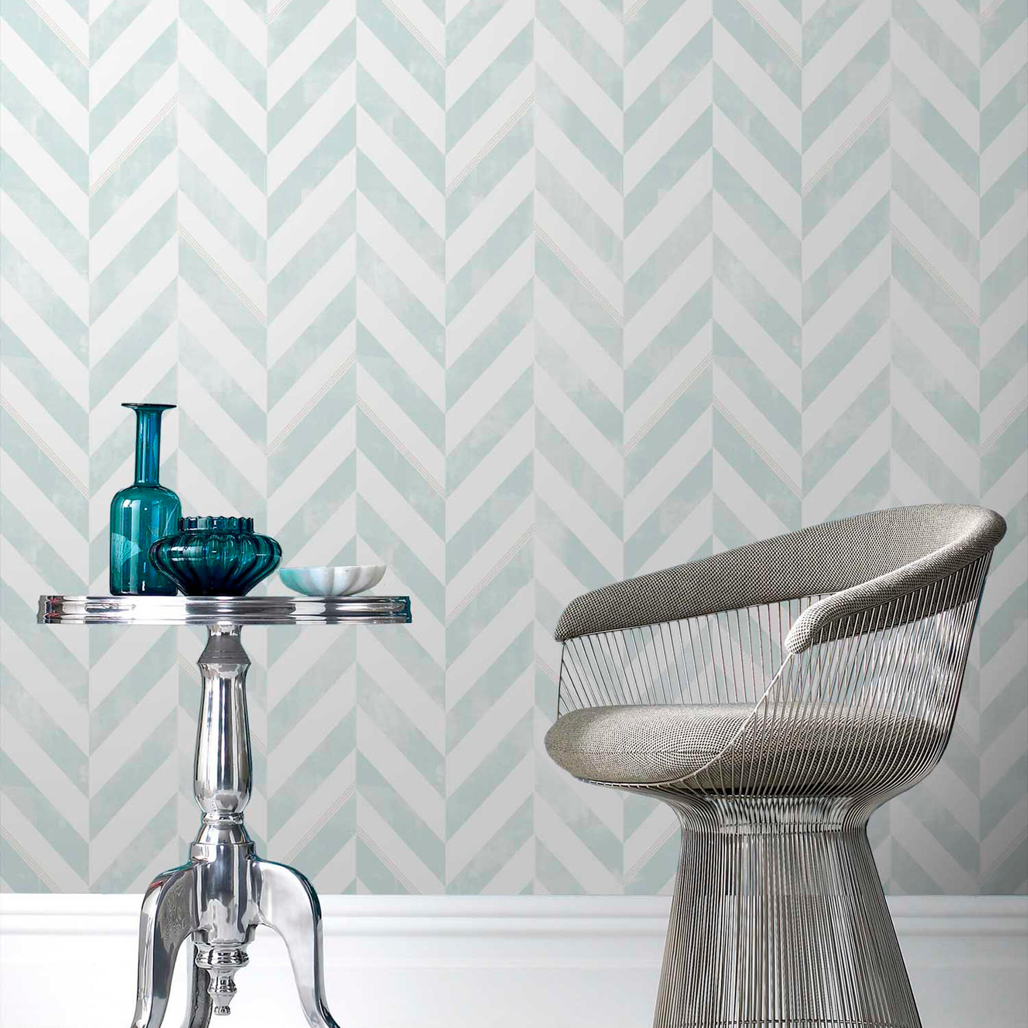 Papel de parede INSPIRE ITALIE AZUL/OURO - 3