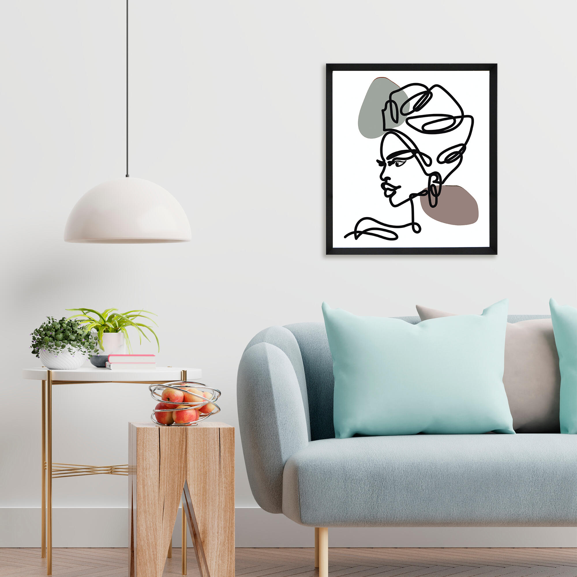 Cuadro decorativo cubana 50 cm x 70 cm