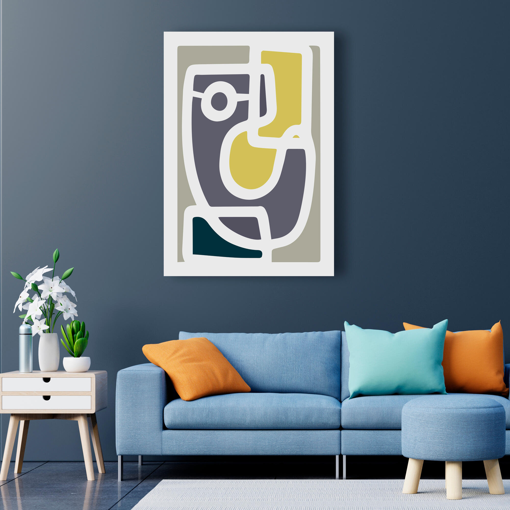 Cuadro decorativo picasso 70x100 cm