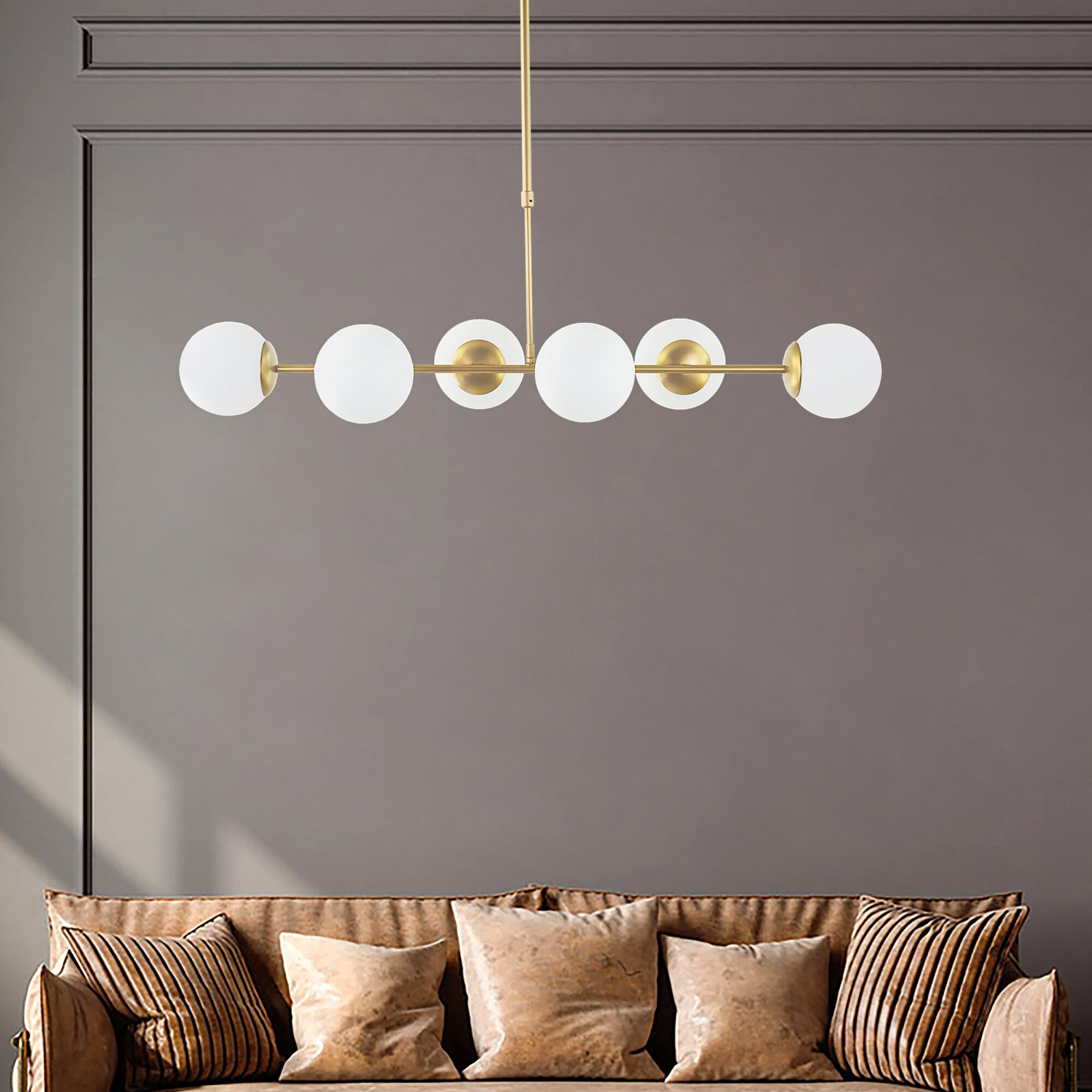 Lâmpada de teto 102 cm dourado XTRELAMP - 12