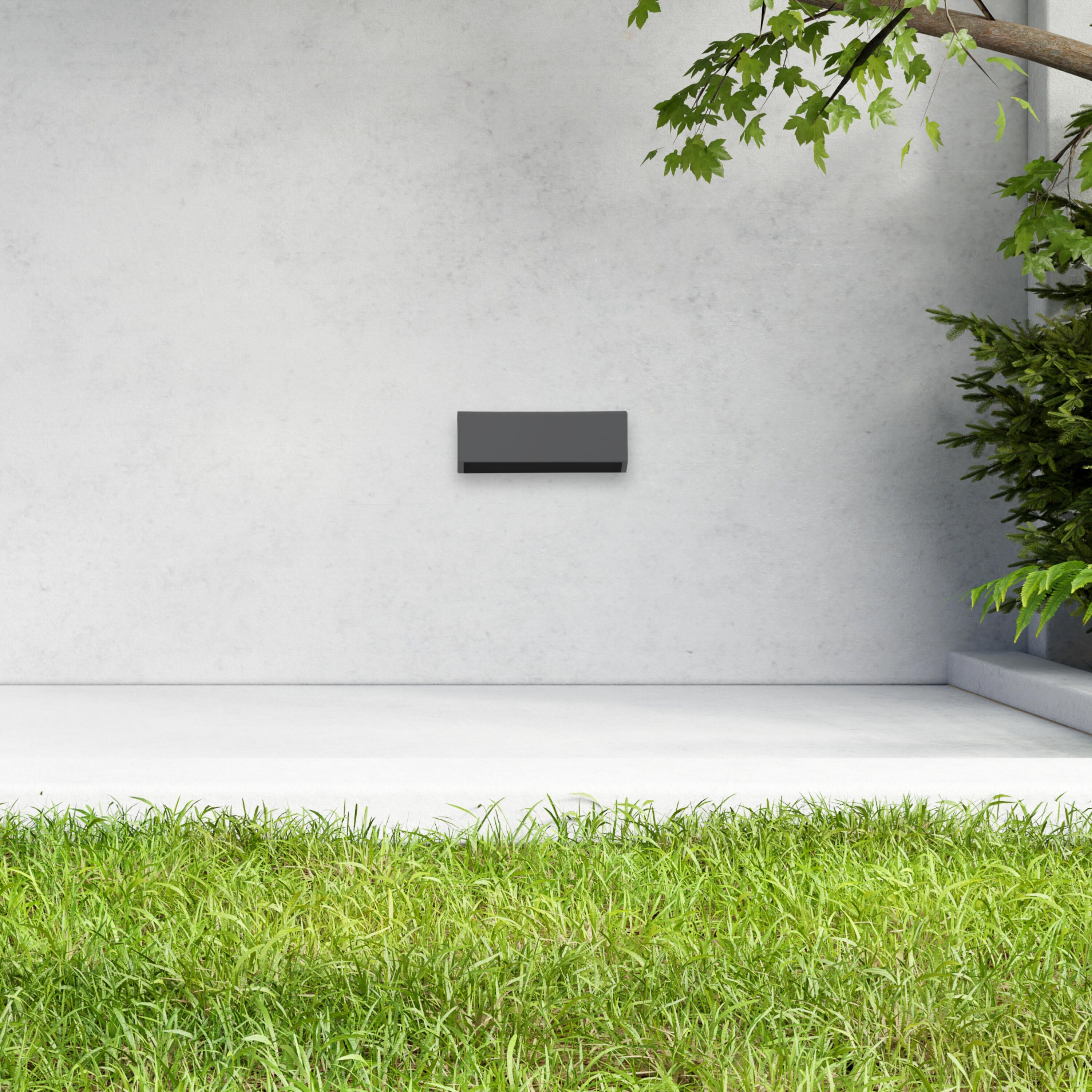 Candeeiro de parede exterior FenWay 420lm IP65 22cm preto Inspire - 12