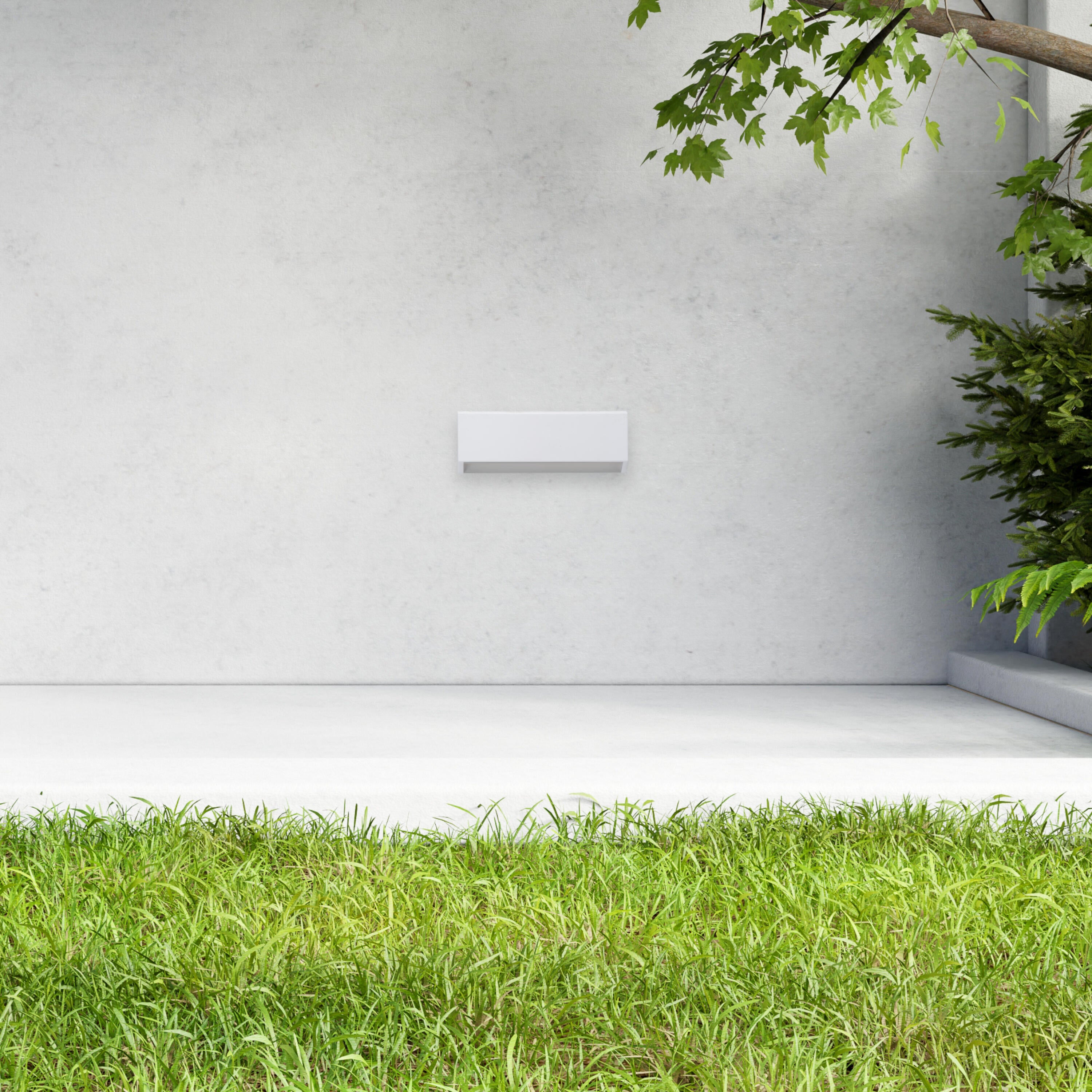 Candeeiro de parede exterior FenWay 420lm IP65 22cm branco Inspire - 11