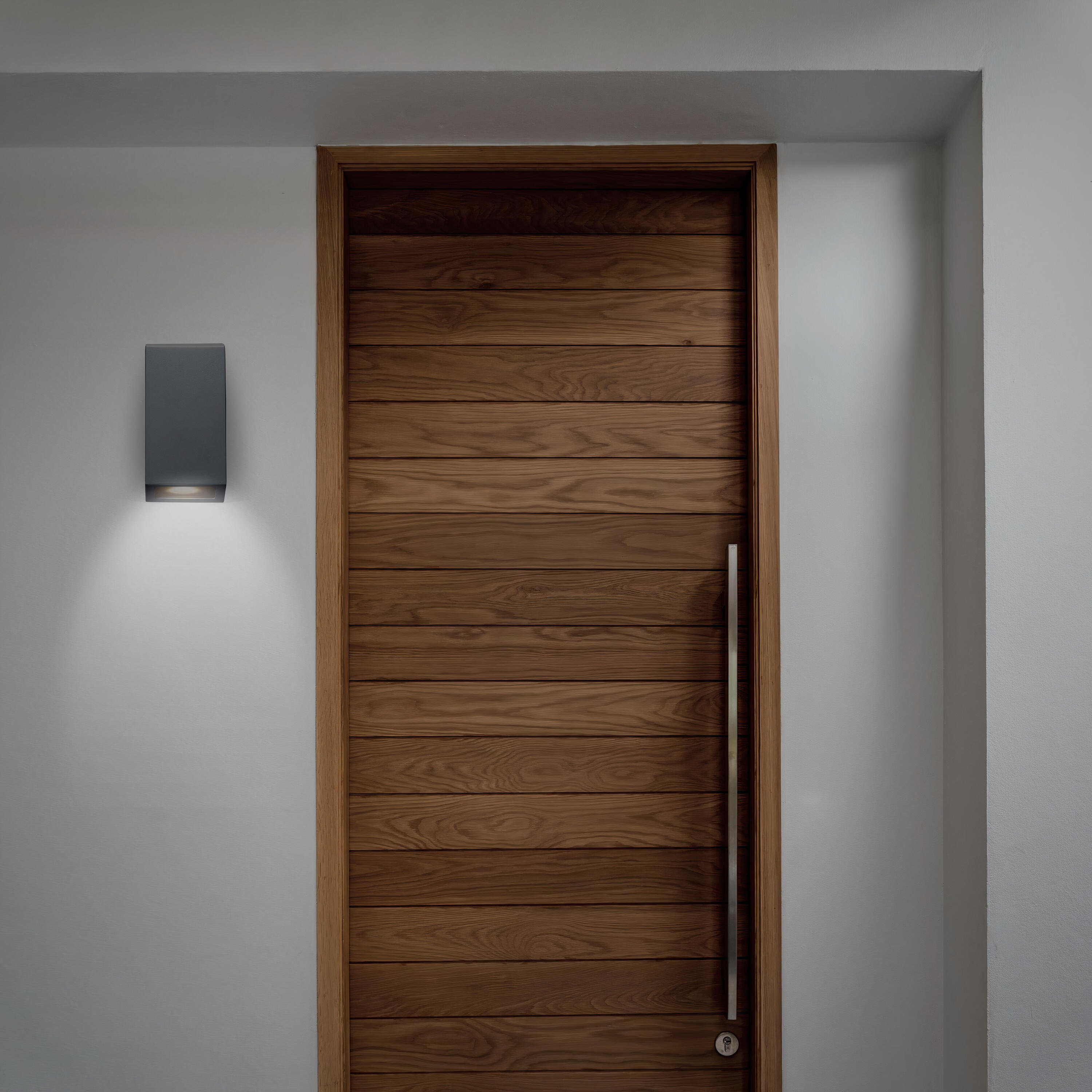 Candeeiro de parede exterior Balboa E27 IP44 24.9cm preto Inspire - 14