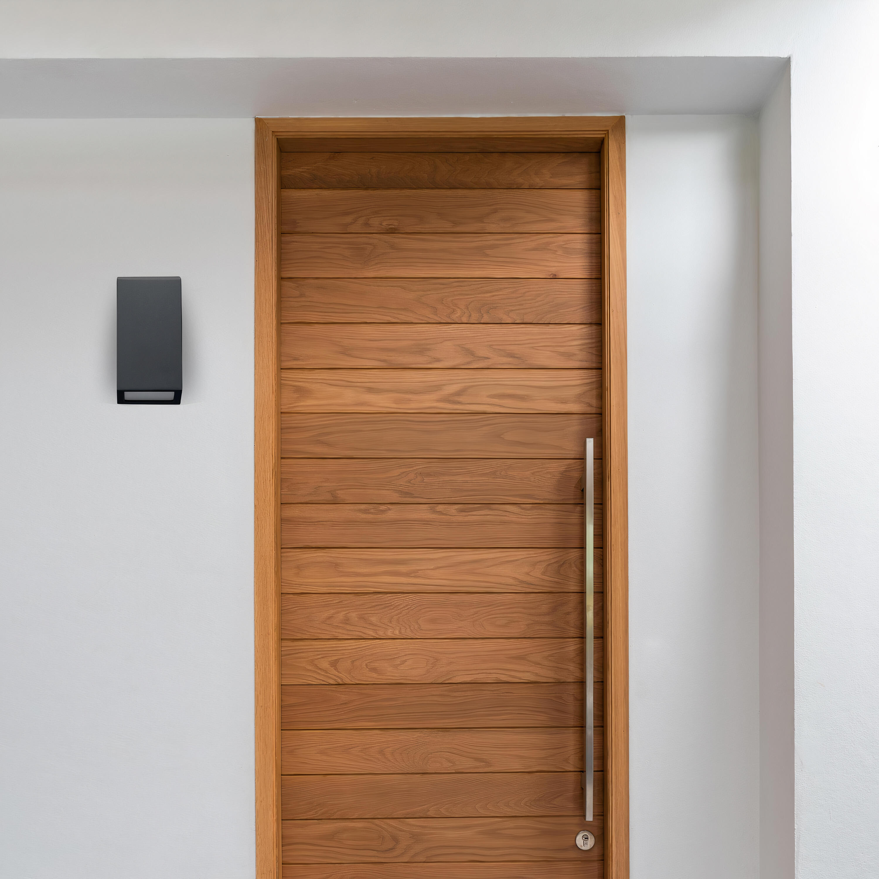 Candeeiro de parede exterior Balboa E27 IP44 24.9cm preto Inspire - 15