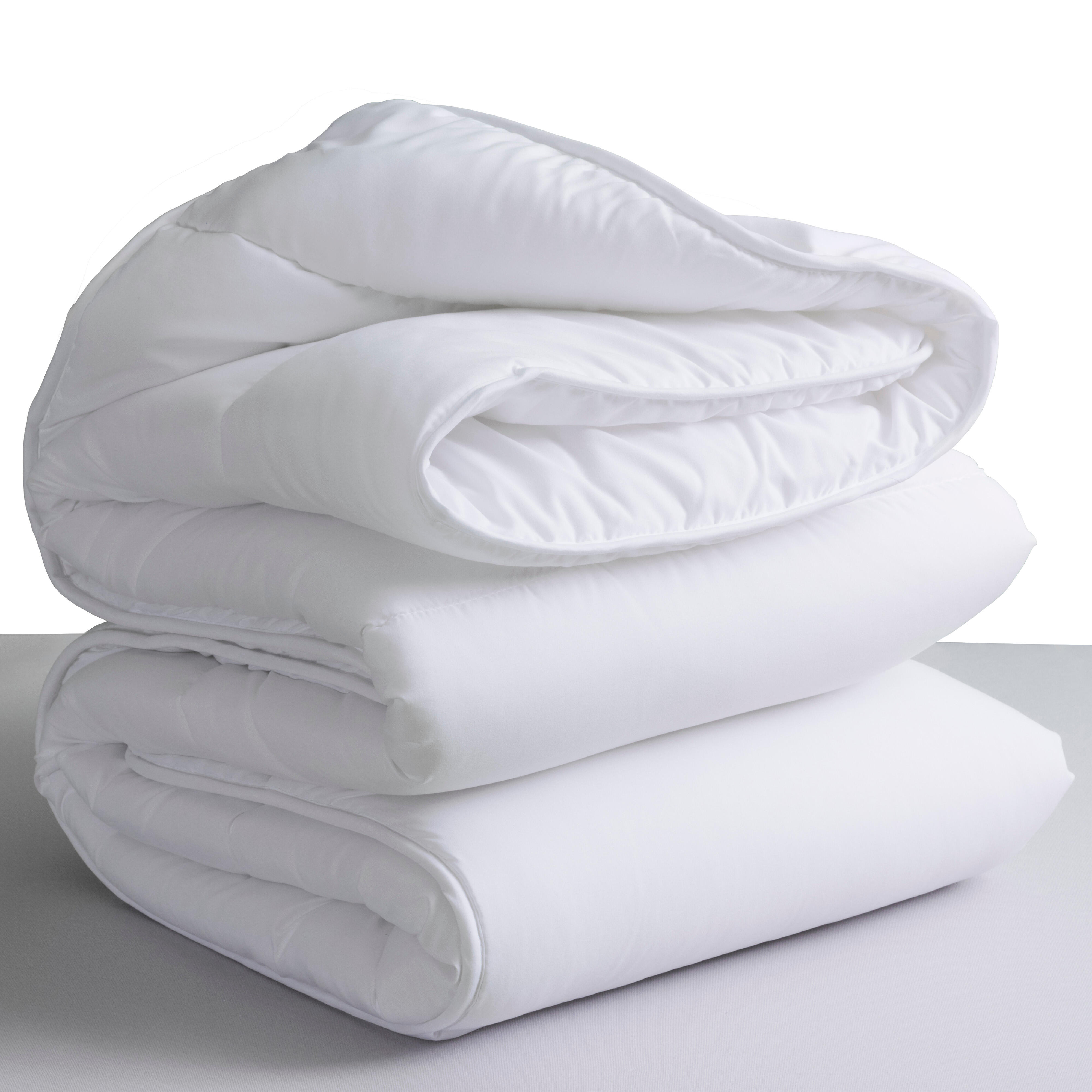 Relleno nórdico antiácaros blanco fibra hueca poliéster 400 g para cama de 150 cm largo 220 cm - 5