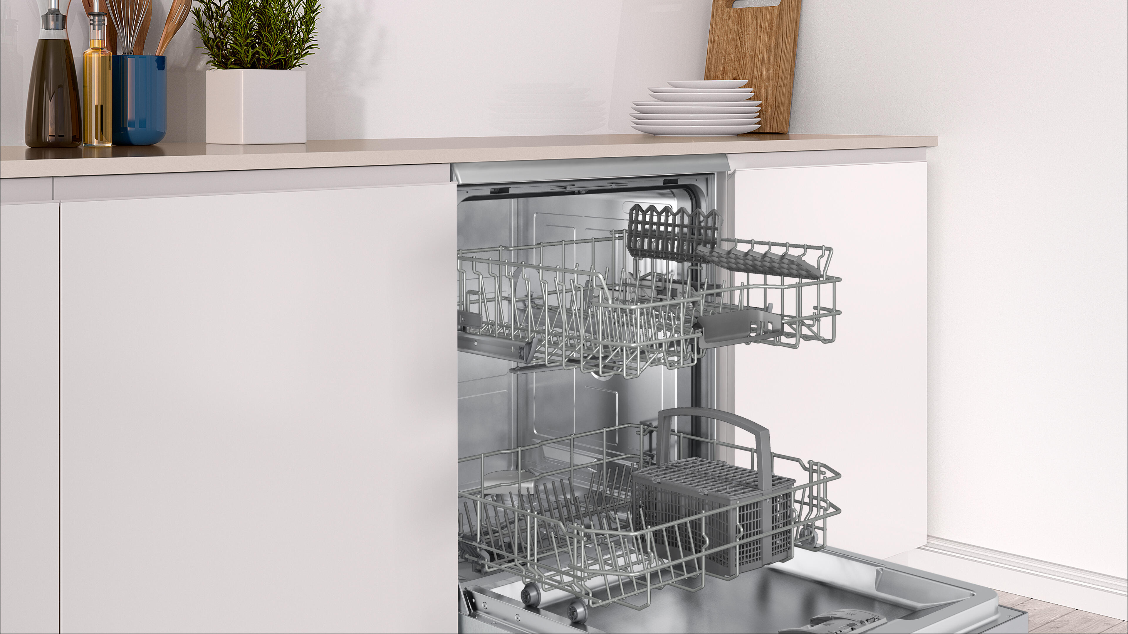 Lavavajillas BALAY 3VS506IP 12 cubiertos 5 programas con inicio diferido inox 60cm clase E - 4
