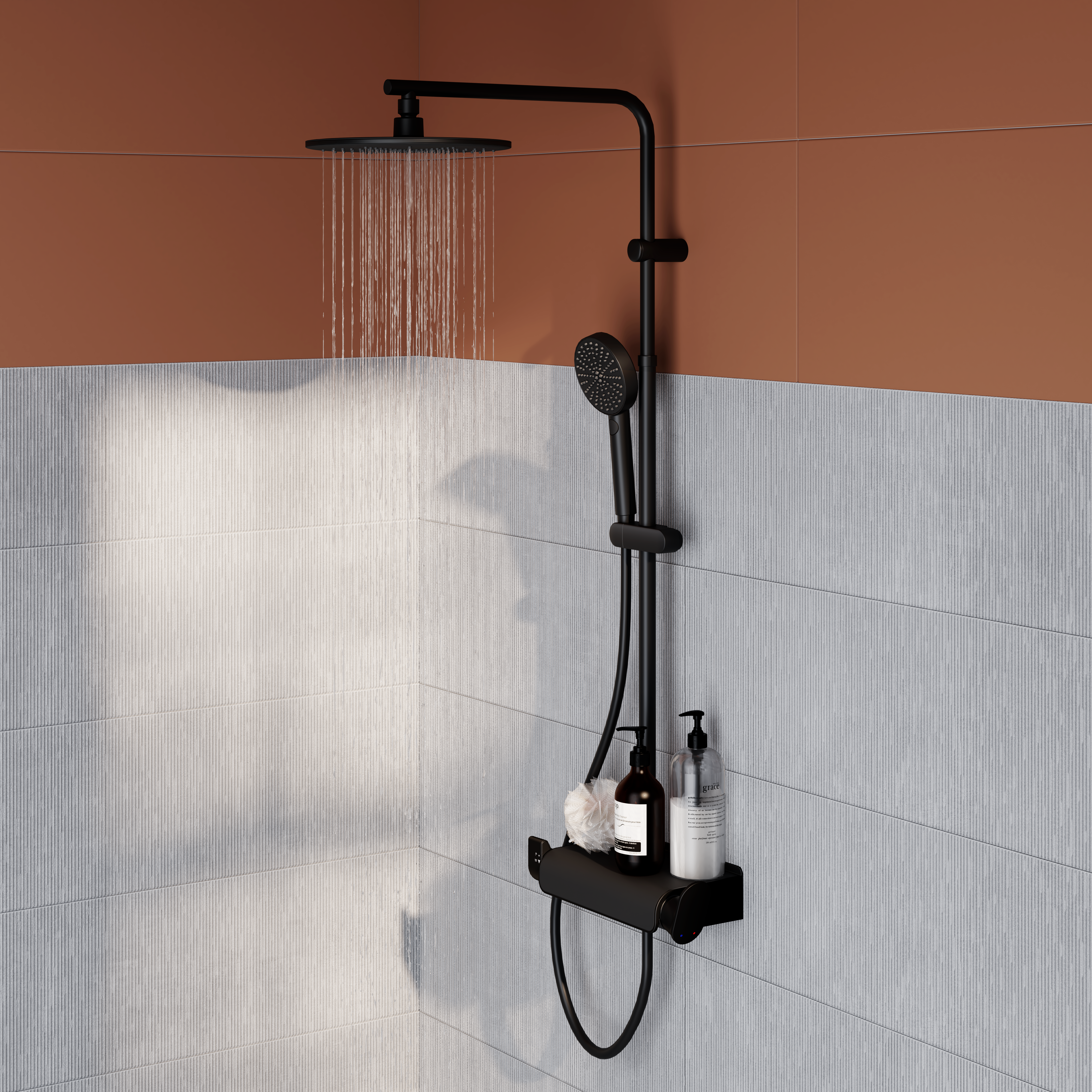 Kolumna prysznicowa z baterią Easy Sensea - 4