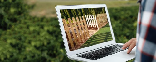 Calcule a quantidade de malha e acessórios para minha cerca