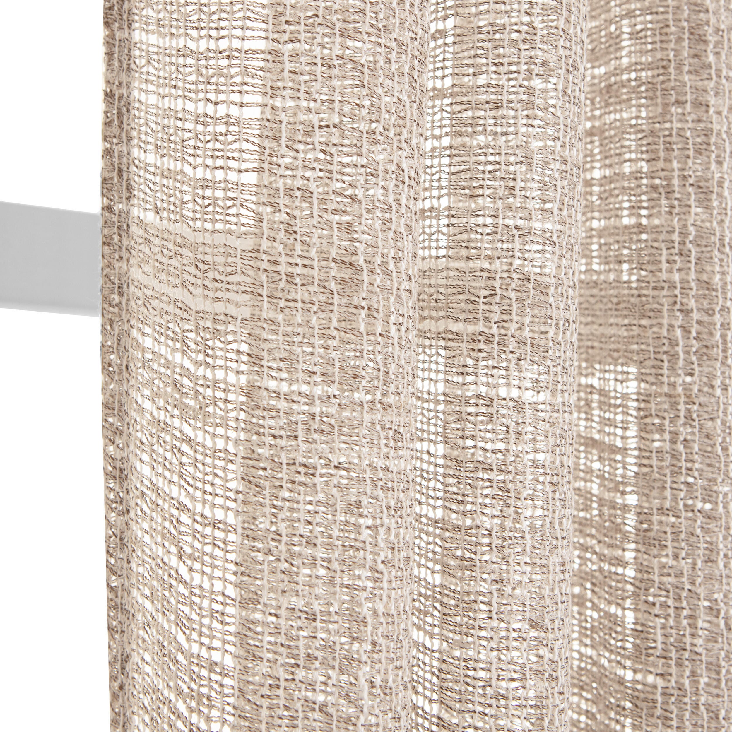 Tenda Apoline tortora, passanti nascosti 140x280 cm - 8