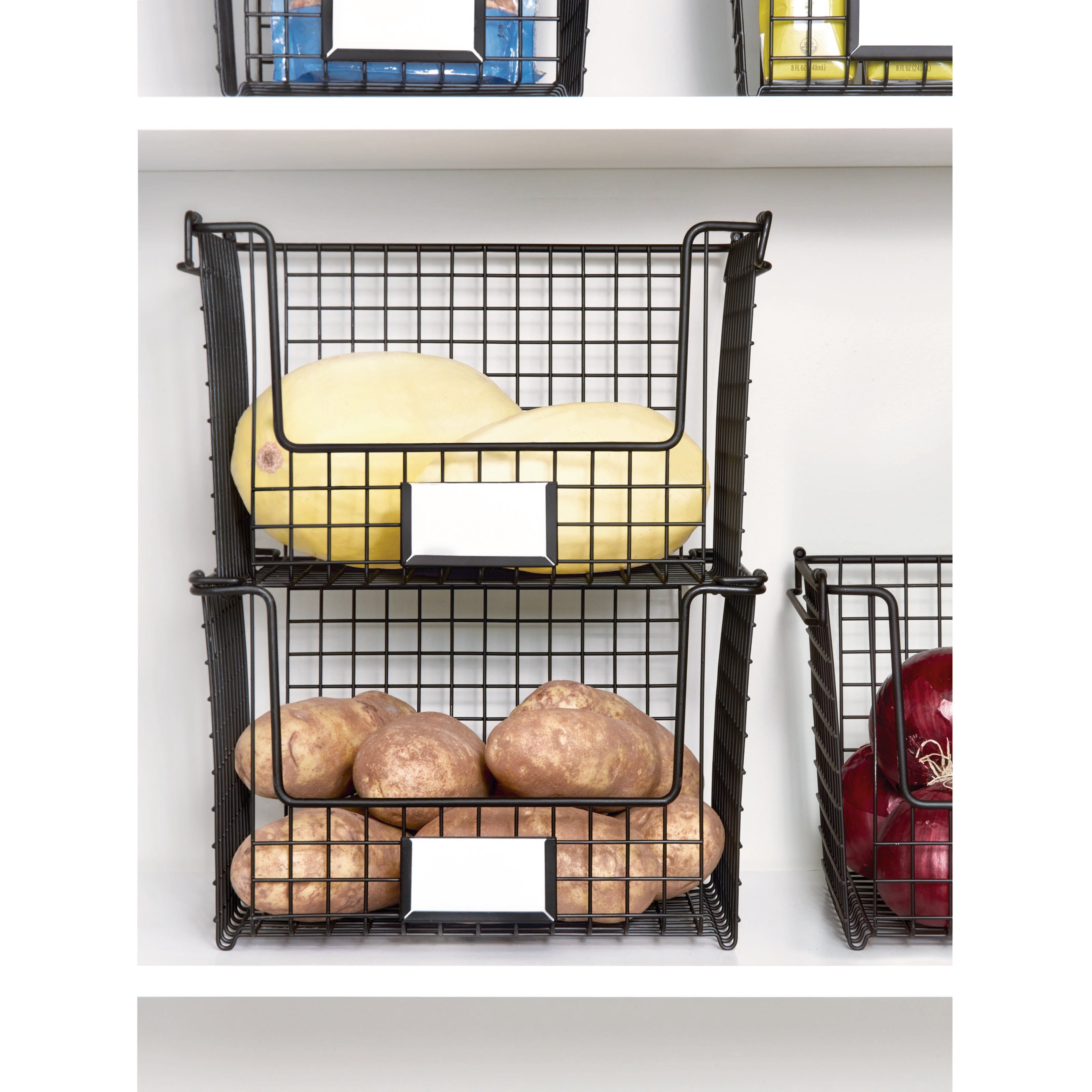 Cesto IDesign clássico preto - 3