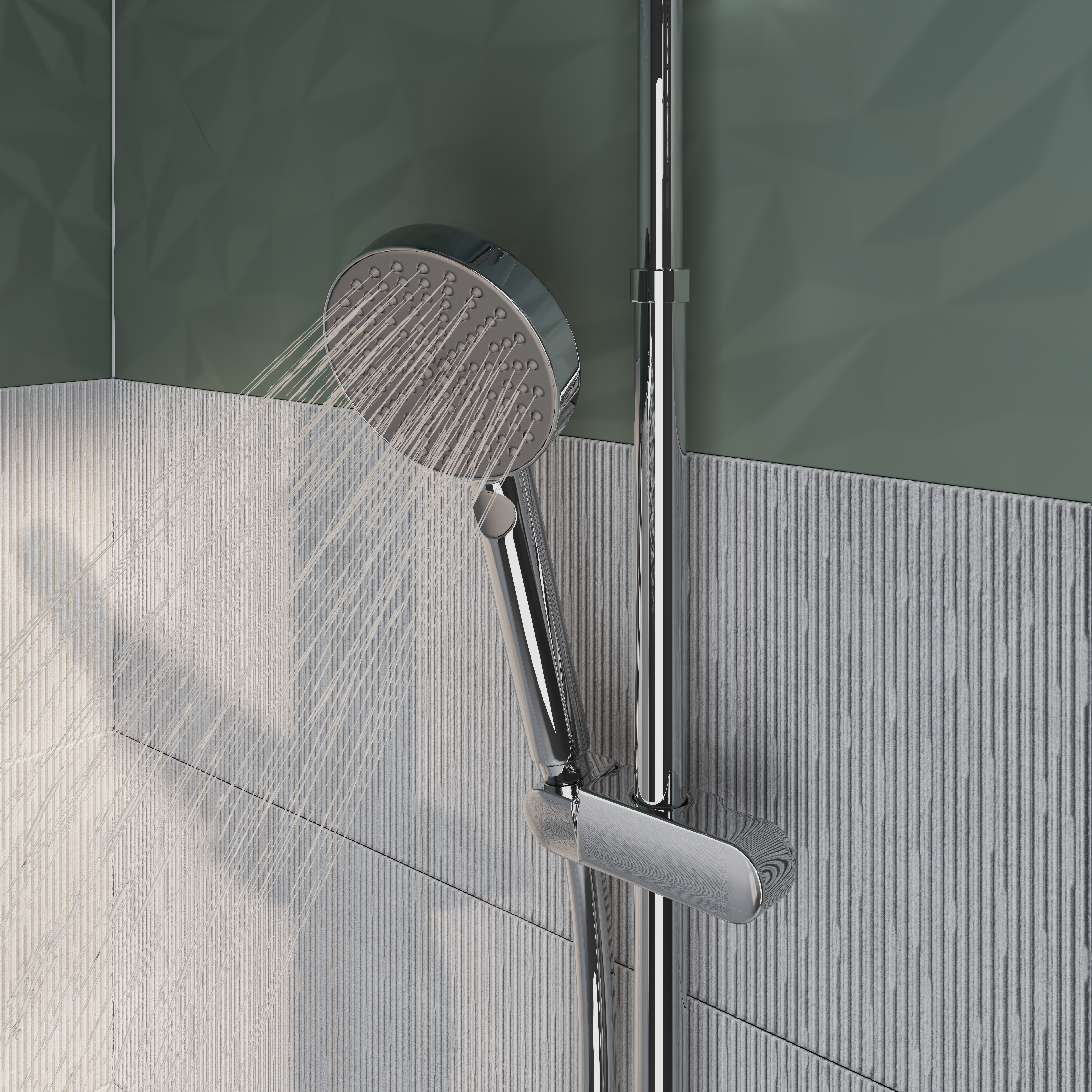 Luxe Robinet De Douche Laiton Poli Or Robinets De Baignoire Pluie à La